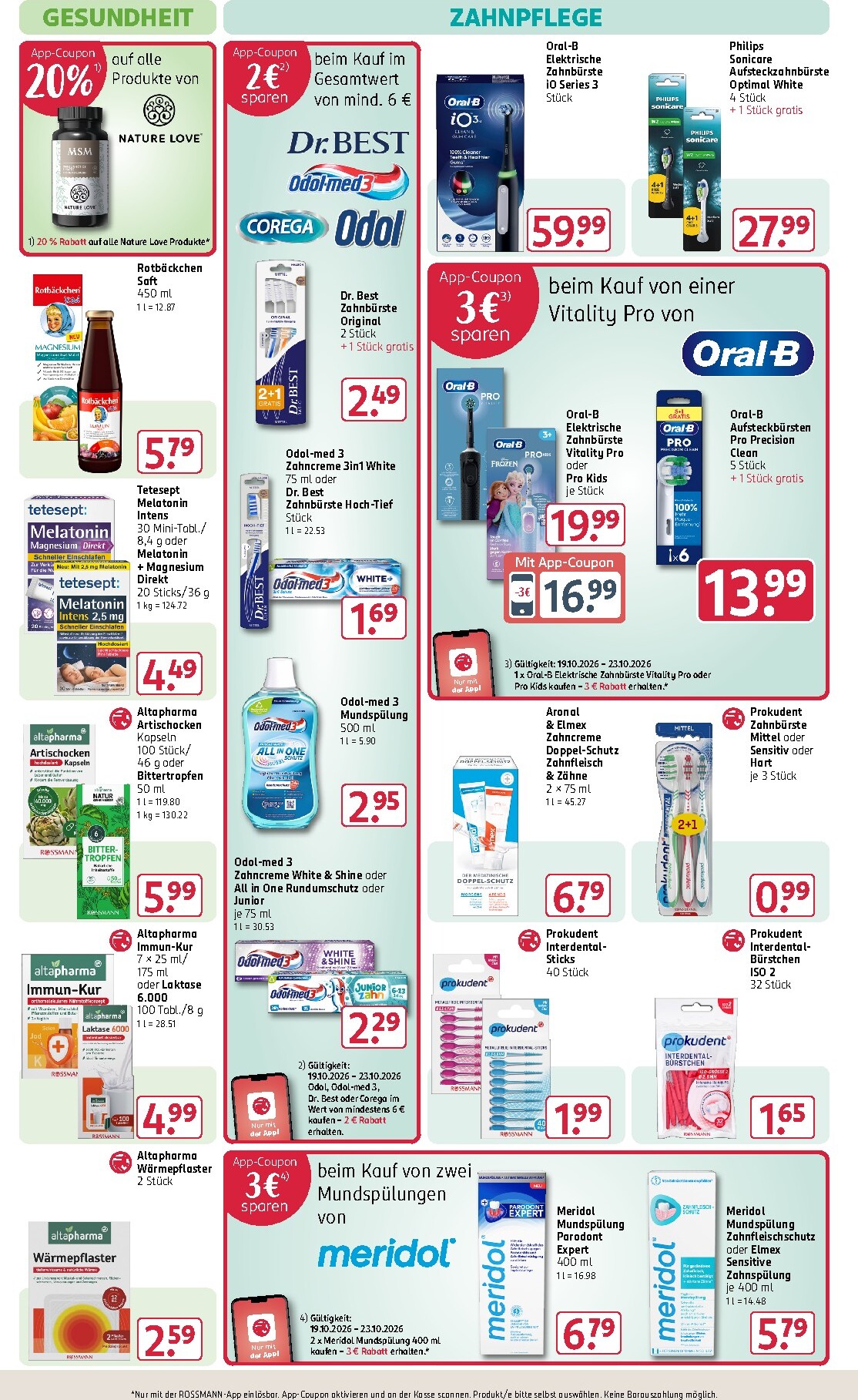 rossmann - ROSSMANN Prospekt nächste Woche – von Montag 19.10.2026 bis Freitag 23.10.2026 - page: 13