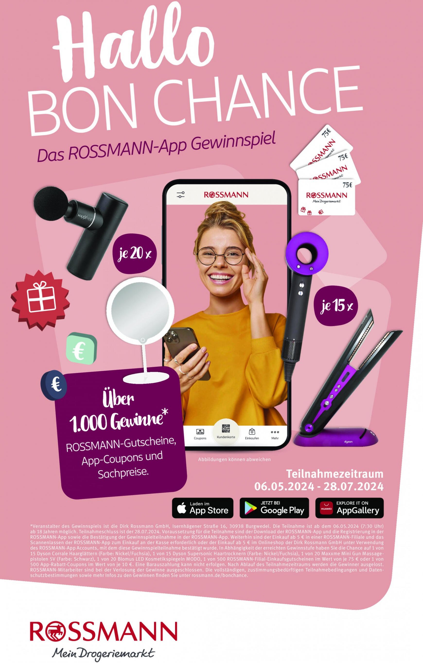 rossmann - Flyer ROSSMANN aktuell 06.05. - 28.07. - page: 1