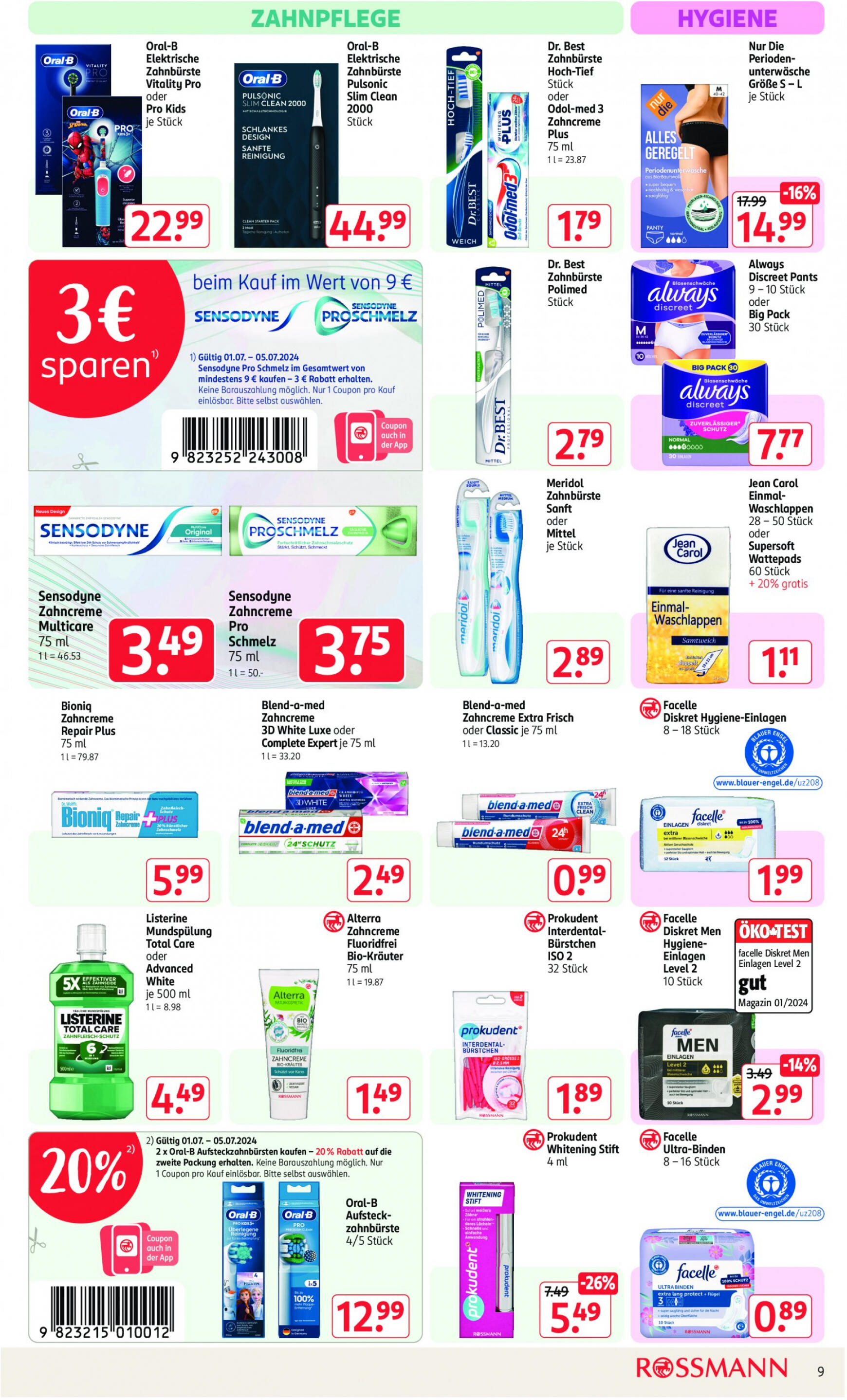 rossmann - Flyer ROSSMANN aktuell 01.07. - 05.07. - page: 13