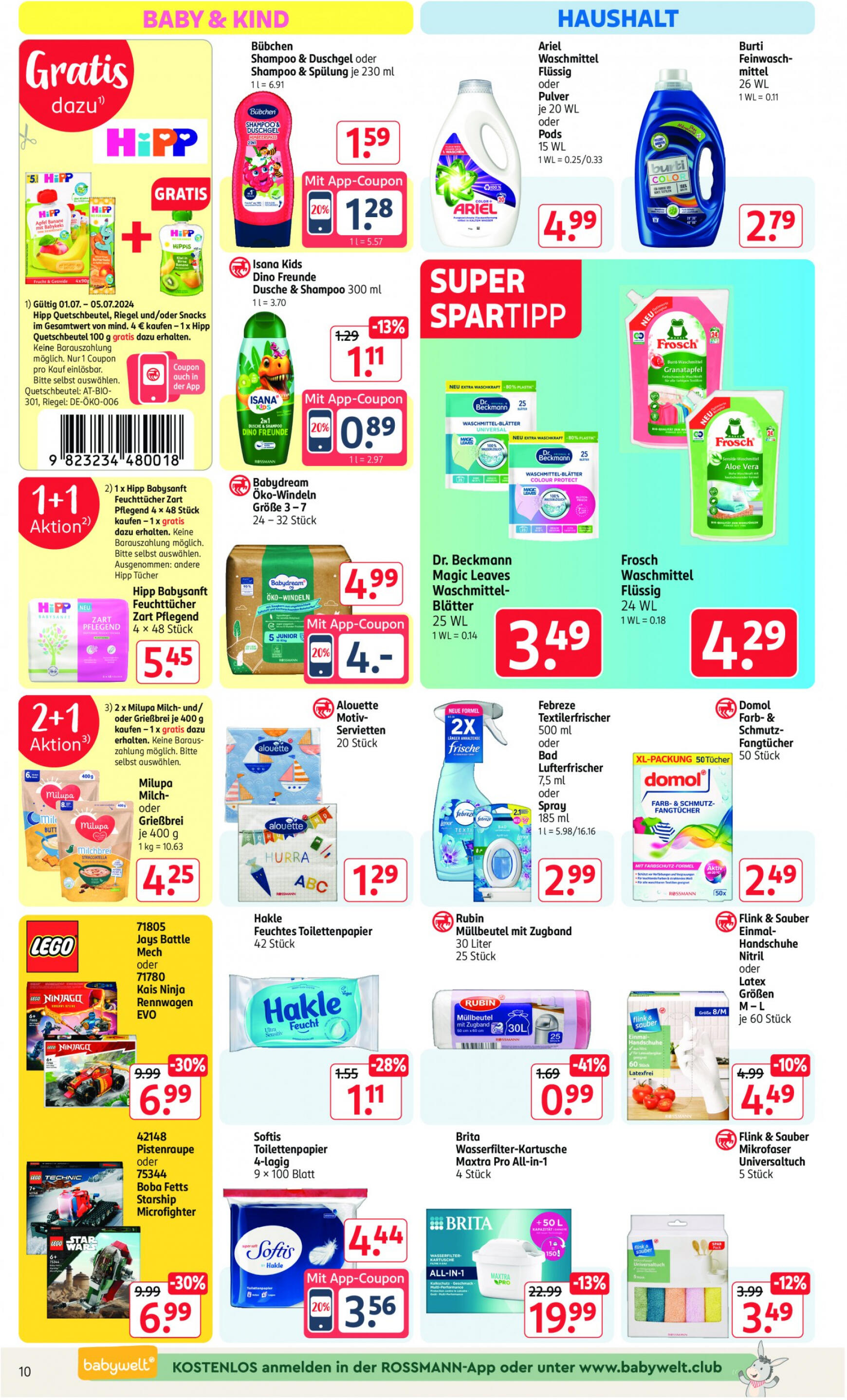 rossmann - Flyer ROSSMANN aktuell 01.07. - 05.07. - page: 14