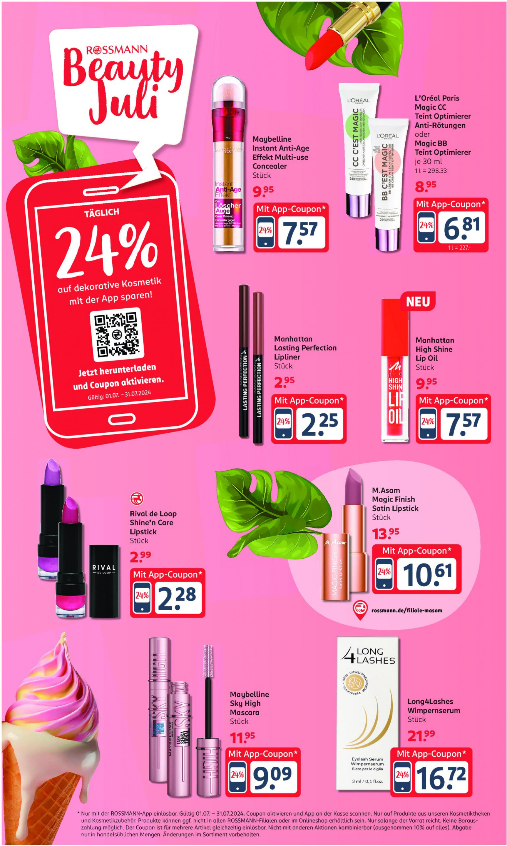 rossmann - Flyer ROSSMANN aktuell 01.07. - 31.07. - page: 2