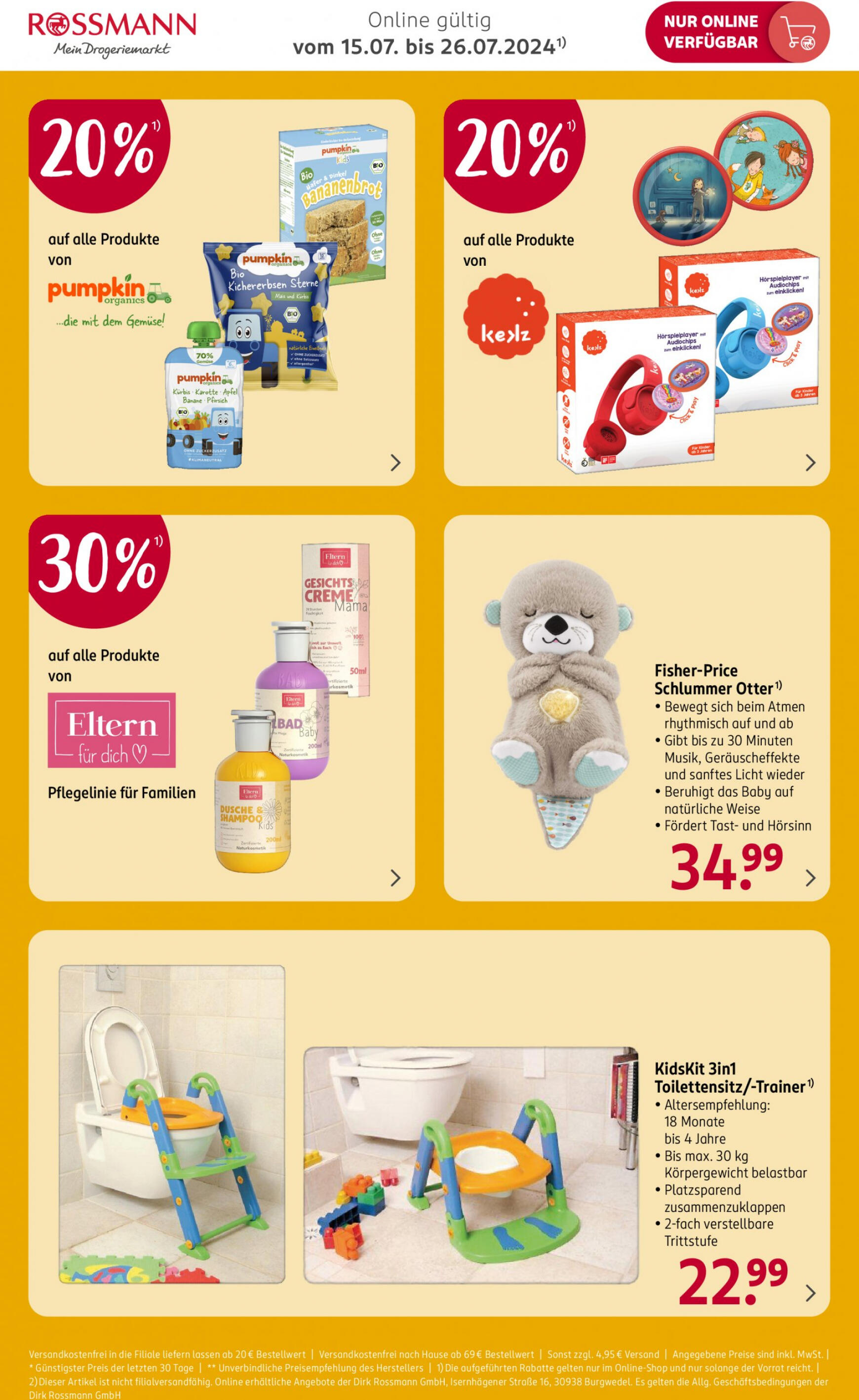 rossmann - Flyer ROSSMANN aktuell 15.07. - 26.07. - page: 4