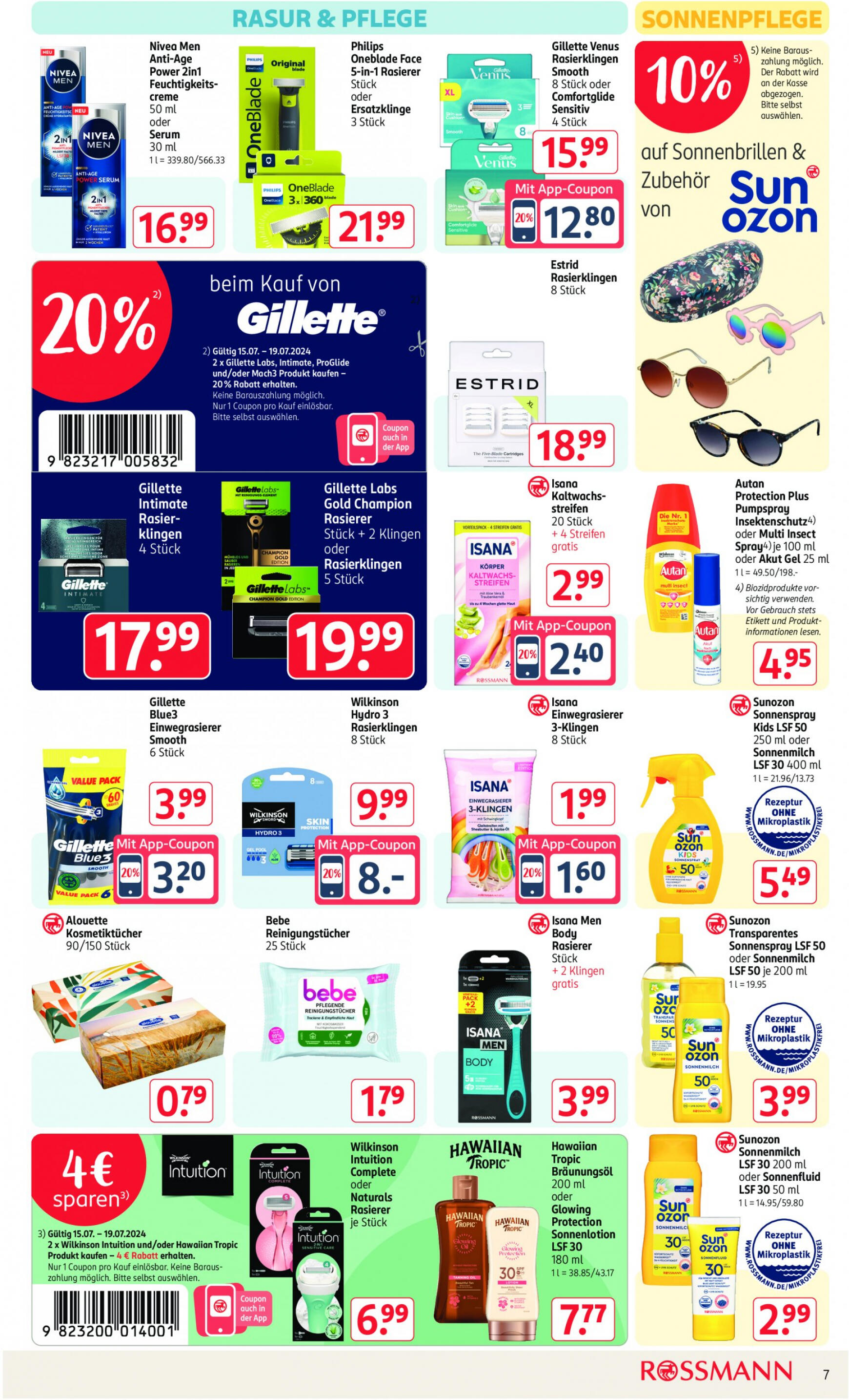 rossmann - Flyer ROSSMANN aktuell 15.07. - 19.07. - page: 11