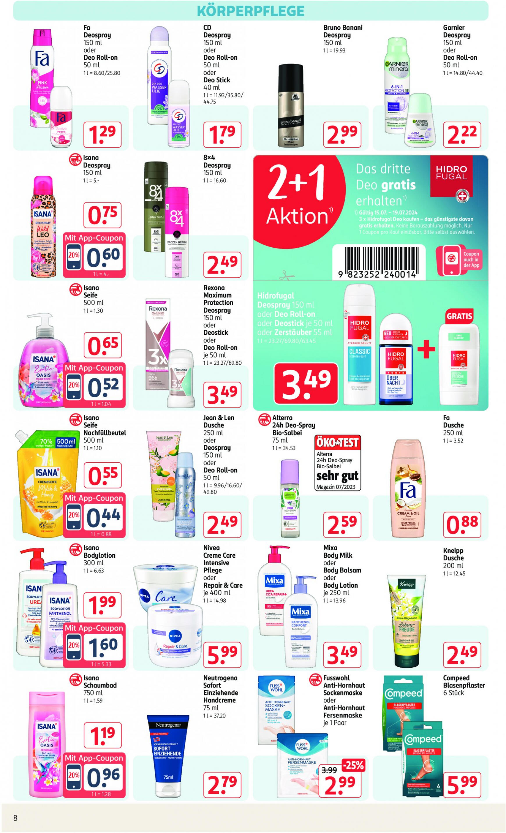 rossmann - Flyer ROSSMANN aktuell 15.07. - 19.07. - page: 12