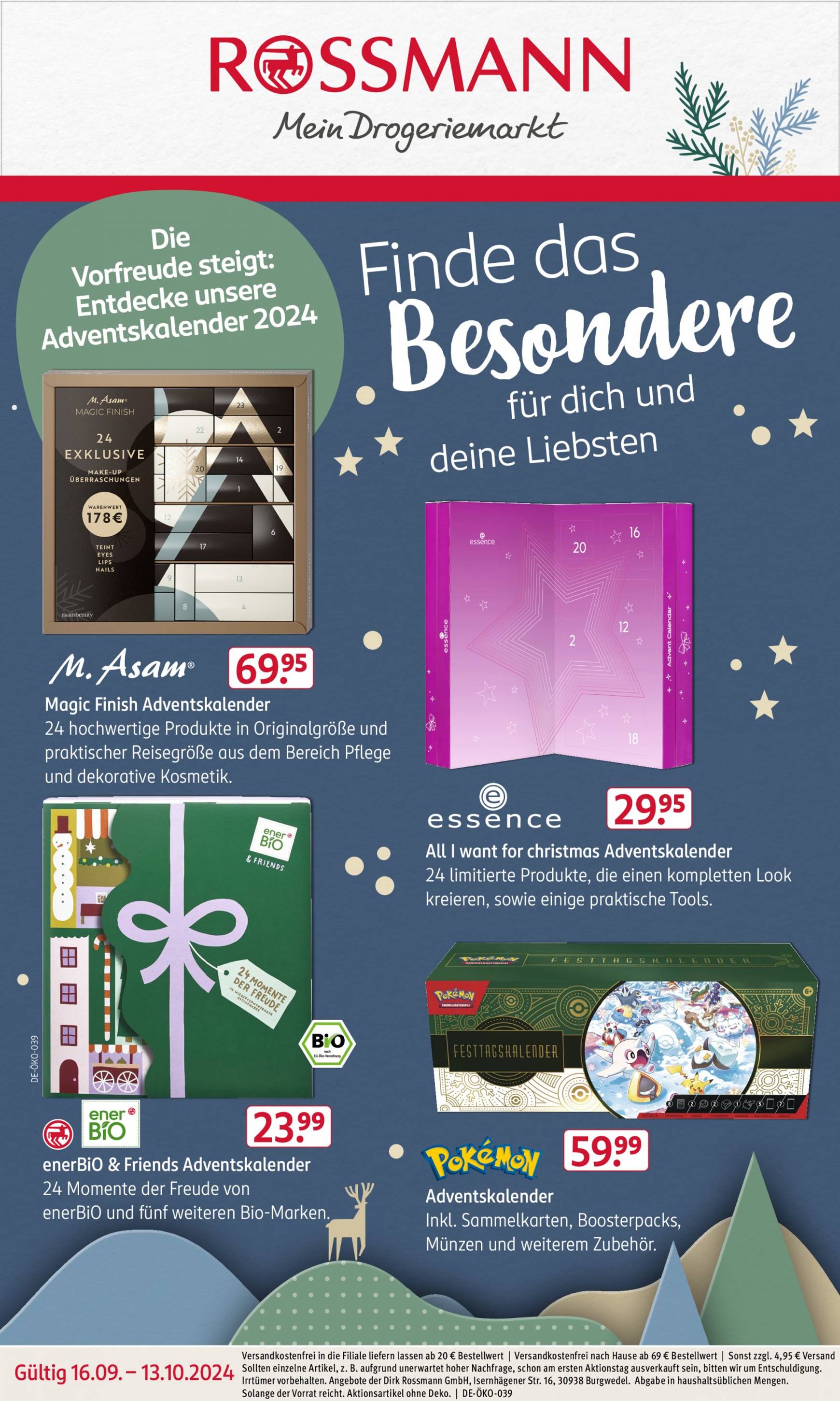 rossmann - ROSSMANN - Finde das Besondere-Prospekt gültig ab 16.09. - 13.10.