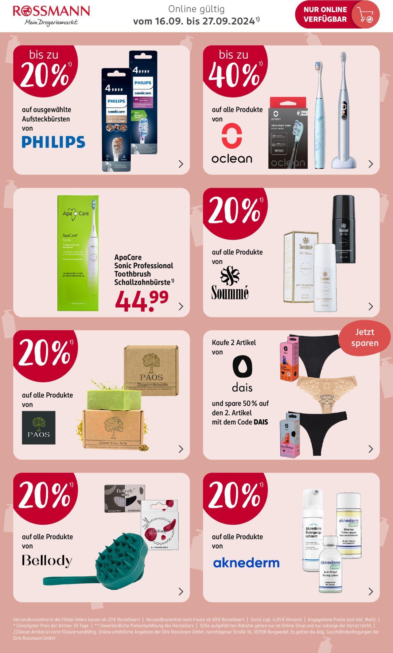 rossmann - Rossmann Online-Blätterkatalog 16.09.2024 - 27.09.2024 - page: 3