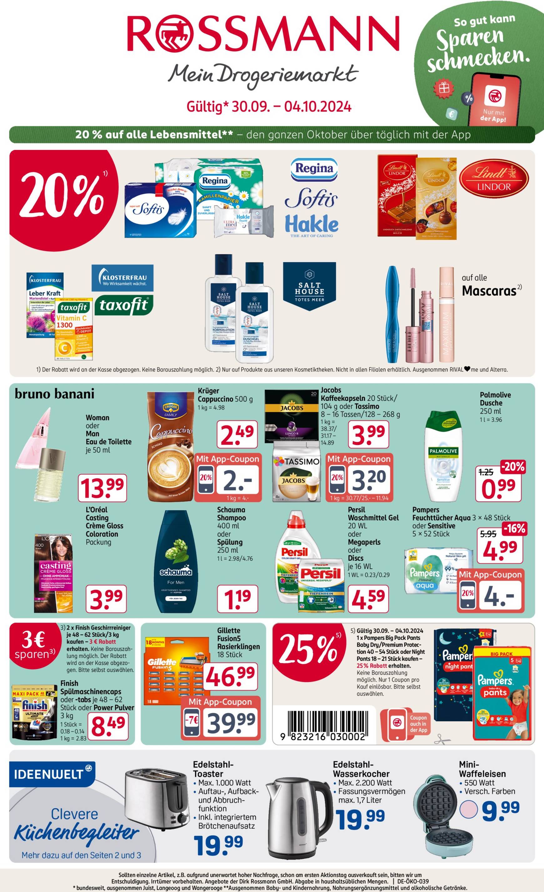 rossmann - ROSSMANN-Prospekt gültig ab 30.09. - 04.10.