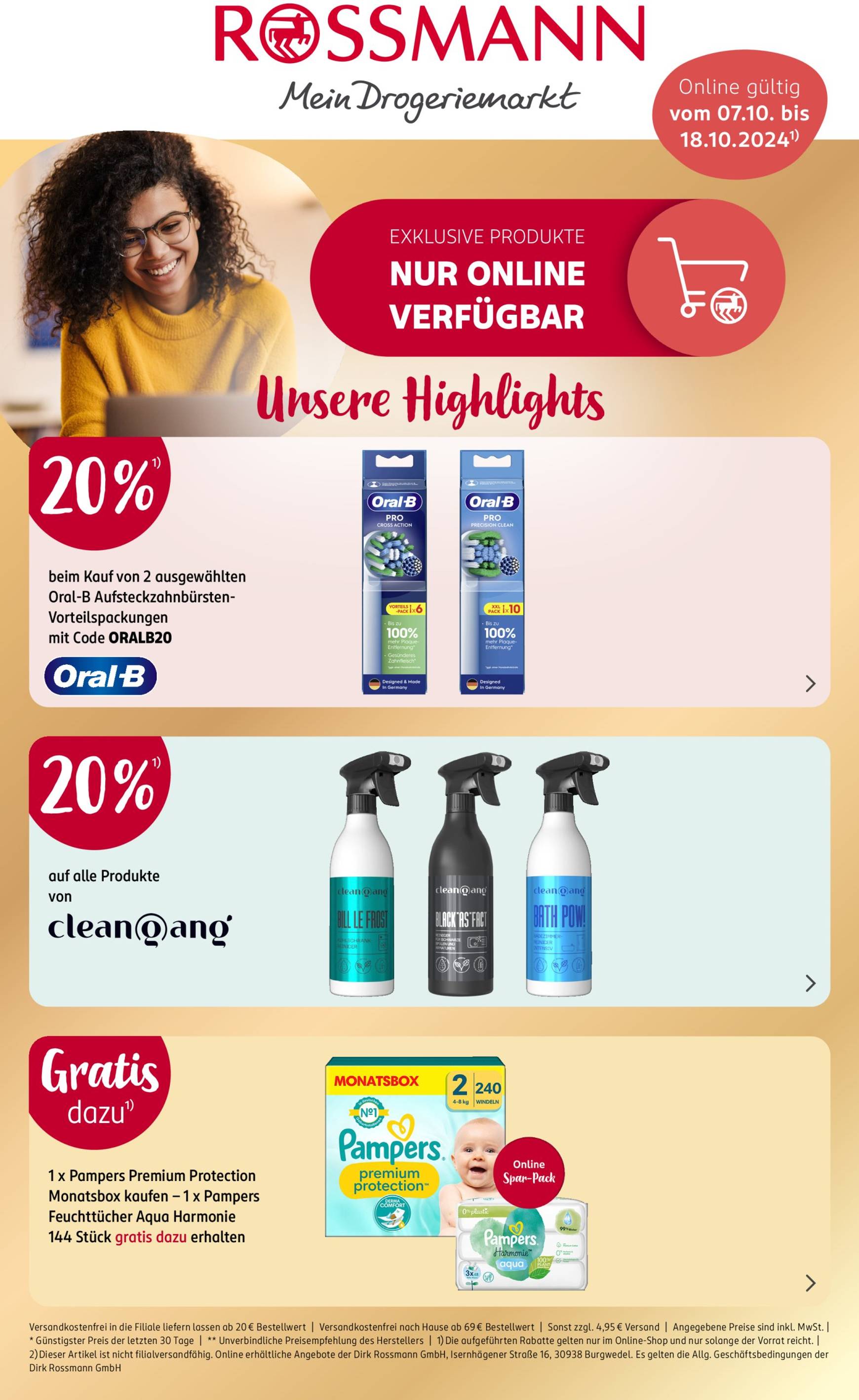 rossmann - ROSSMANN-Prospekt gültig von 07.10. bis 18.10.