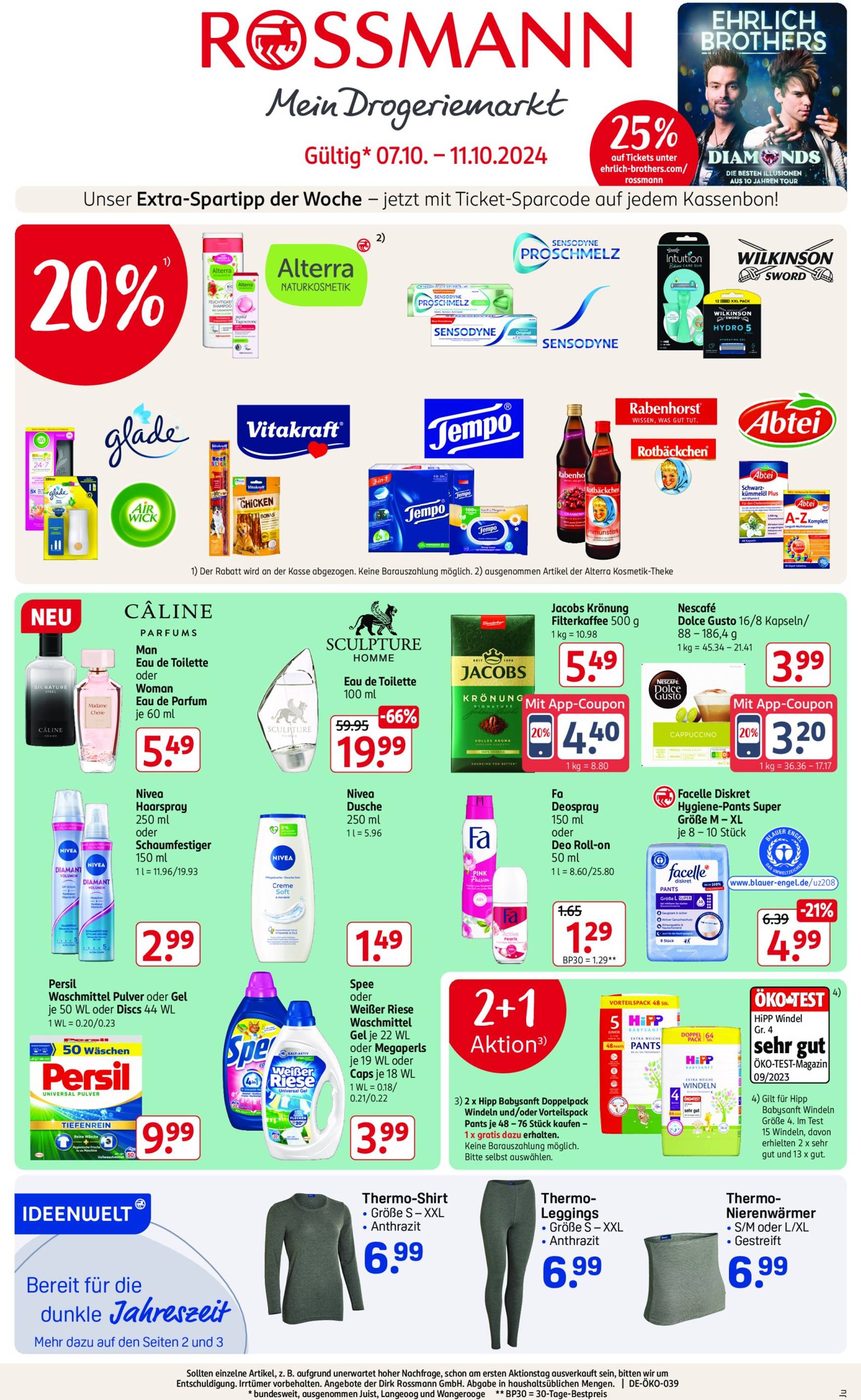 rossmann - ROSSMANN-Prospekt gültig von 07.10. bis 11.10. - page: 1