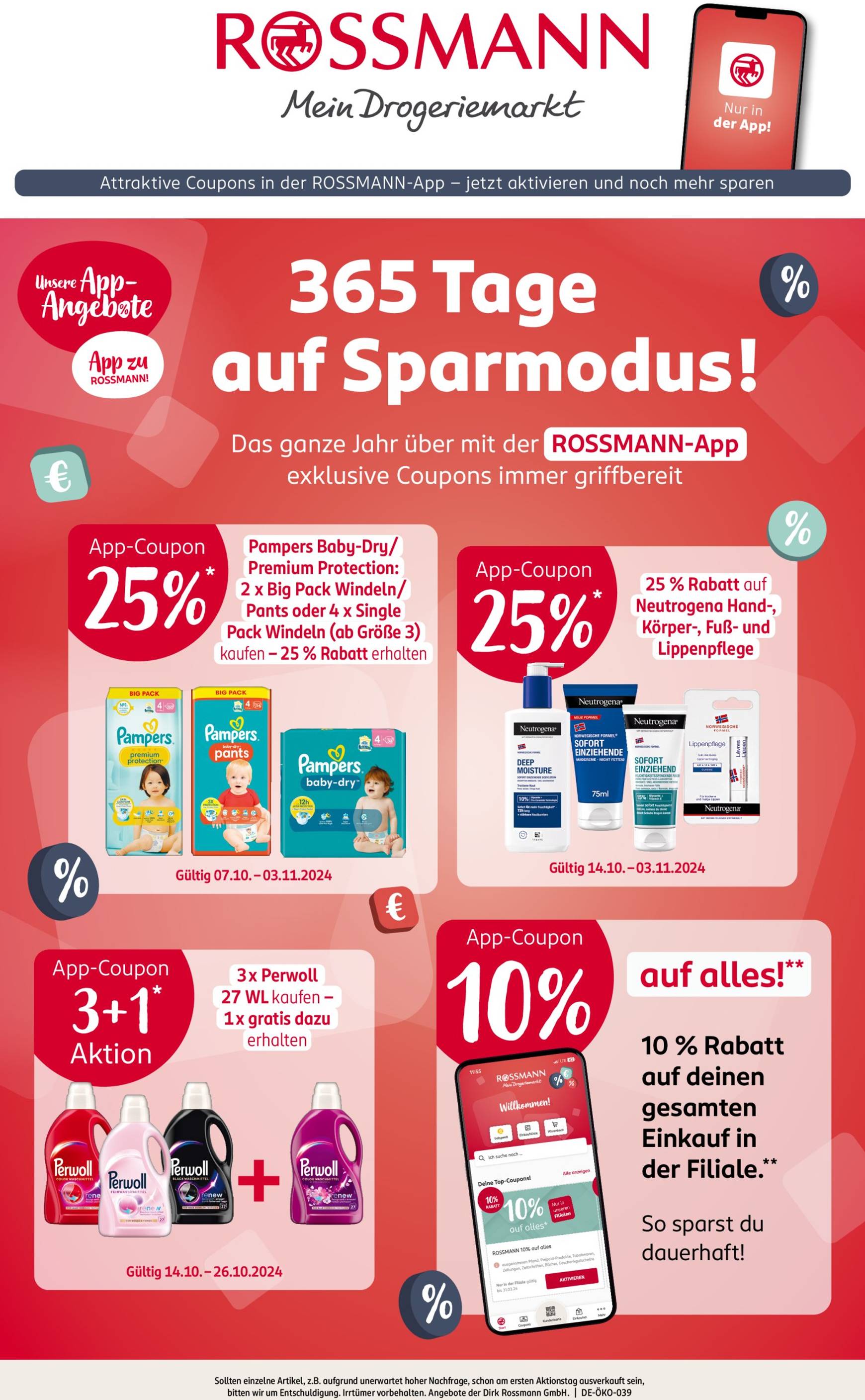 rossmann - ROSSMANN-Prospekt gültig von 07.10. bis 03.11.