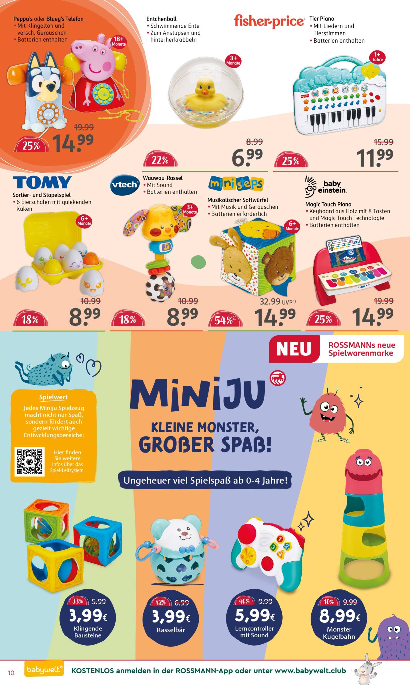 rossmann - ROSSMANN - Spiel und Spass Aktion-Prospekt gültig von 04.11. bis 15.11. - page: 10