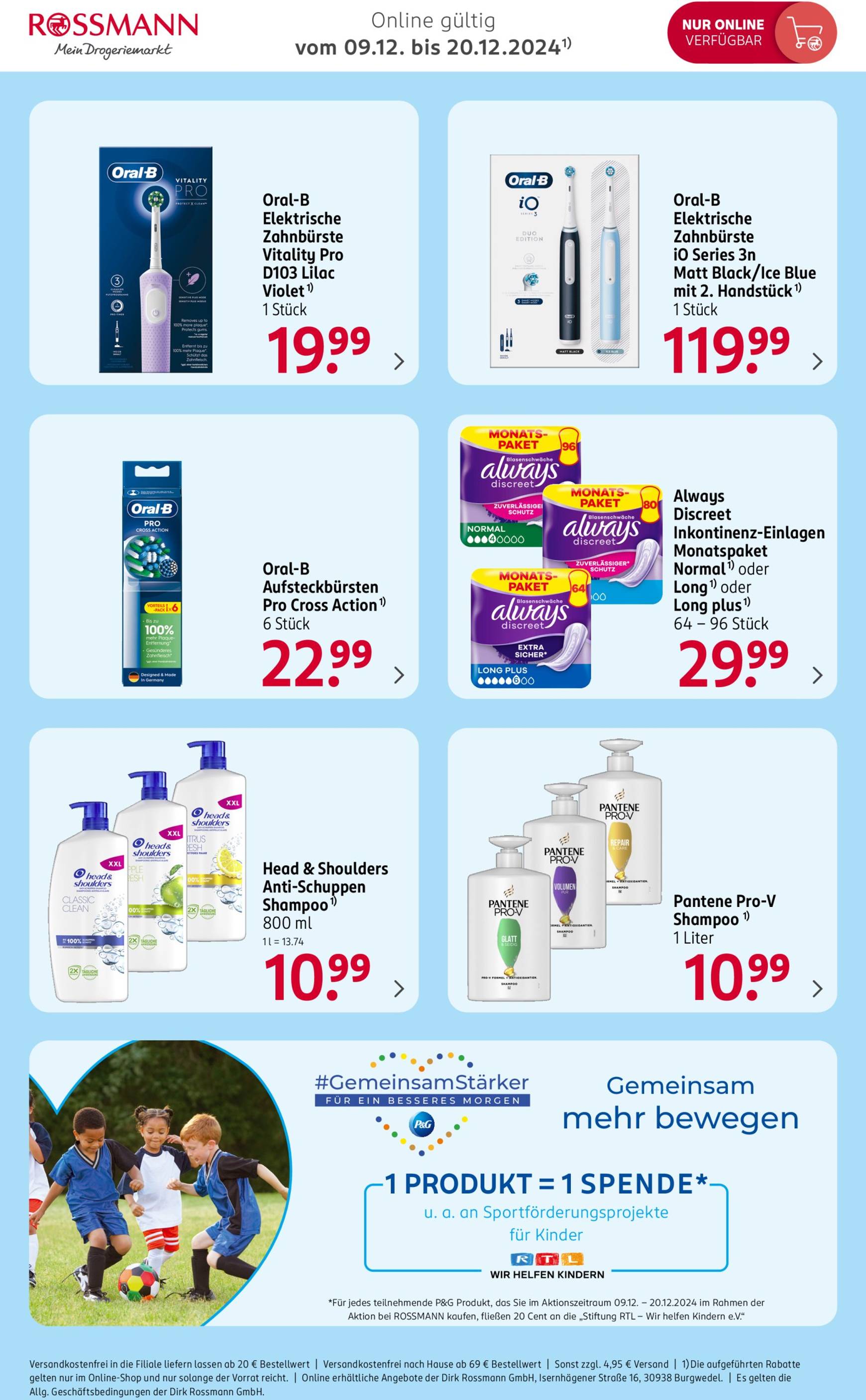 rossmann - ROSSMANN - P&G-Prospekt gültig von 09.12. bis 20.12. - page: 4