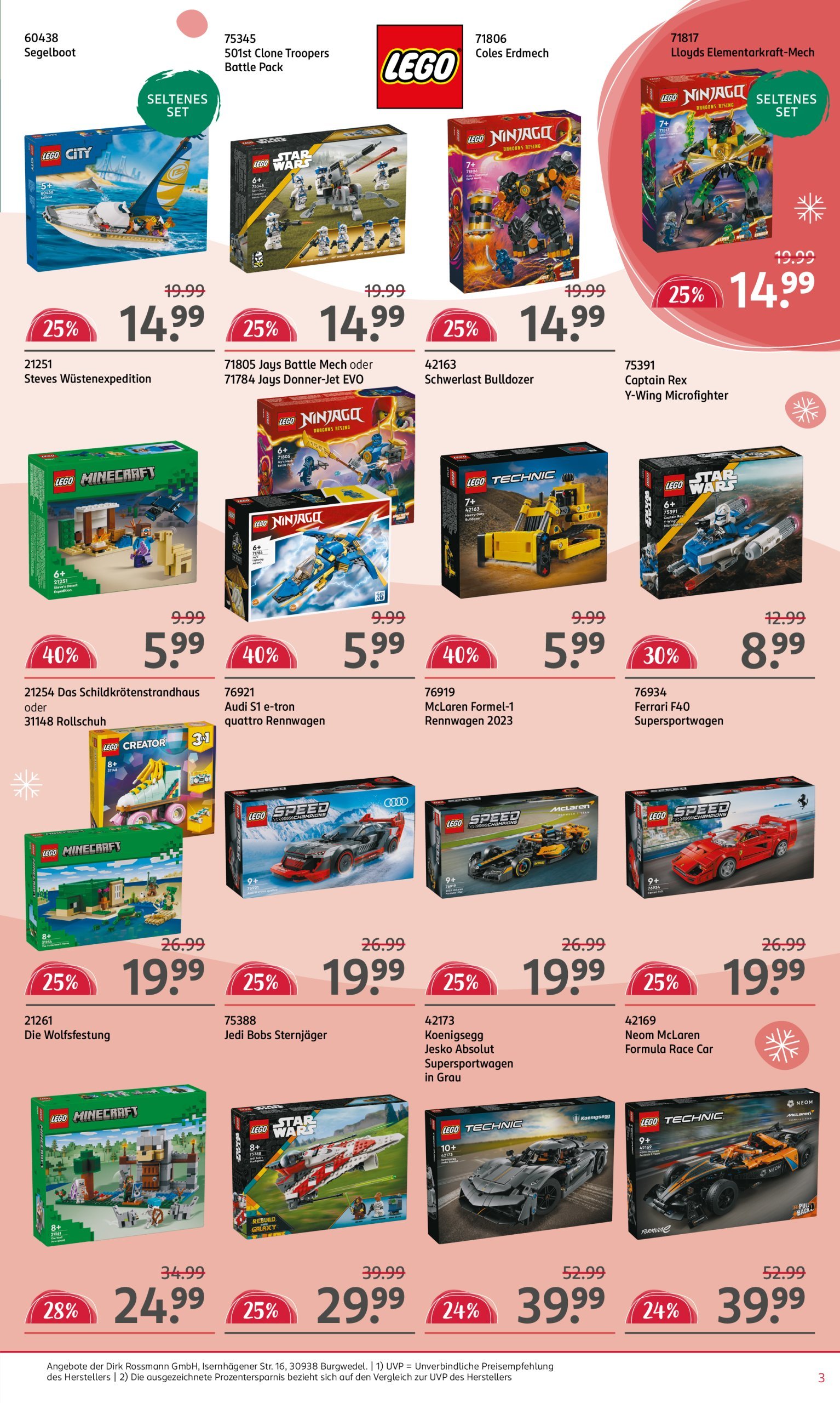 rossmann - ROSSMANN - Spiel & Spaß-Prospekt gültig von 16.12. bis 24.12. - page: 3