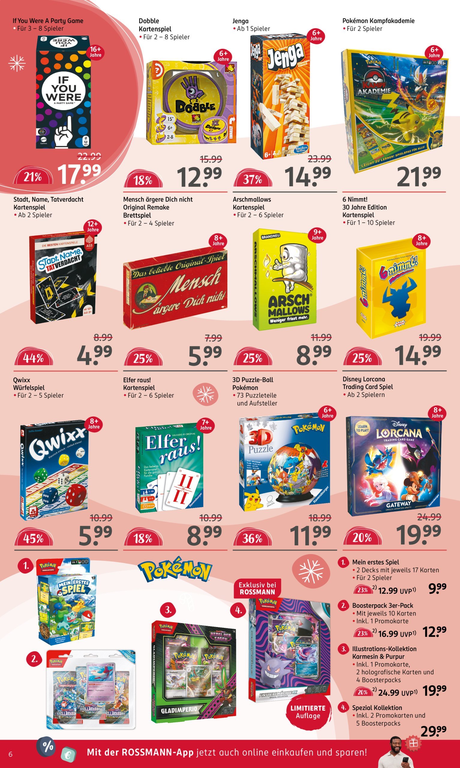 rossmann - ROSSMANN - Spiel & Spaß-Prospekt gültig von 16.12. bis 24.12. - page: 6