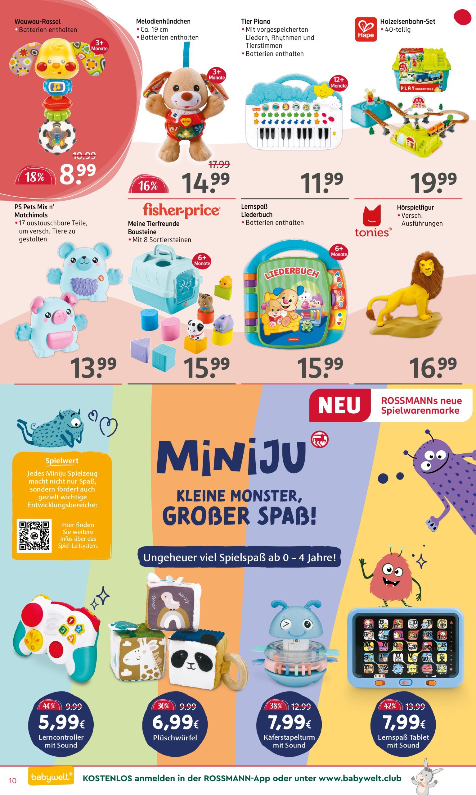 rossmann - ROSSMANN - Spiel & Spaß-Prospekt gültig von 16.12. bis 24.12. - page: 10