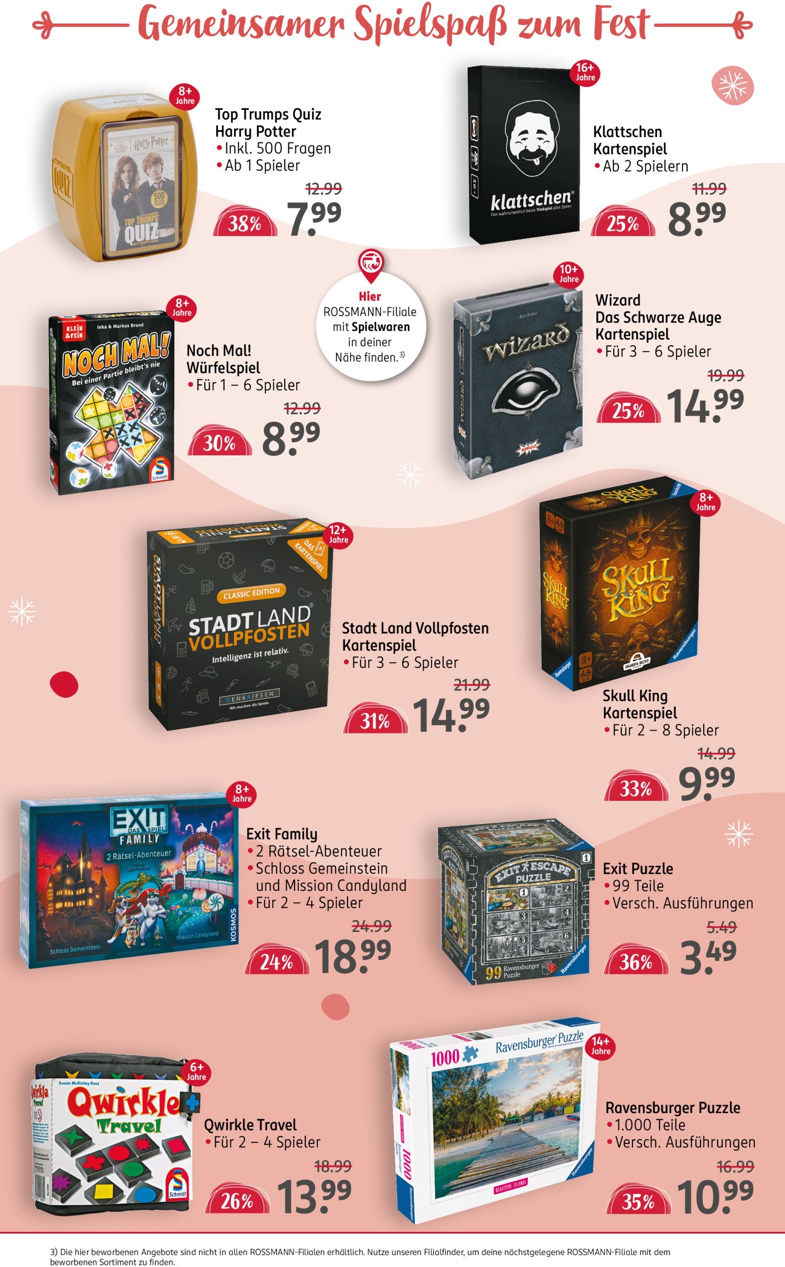 rossmann - ROSSMANN - Spiel & Spaß-Prospekt gültig von 16.12. bis 24.12. - page: 13