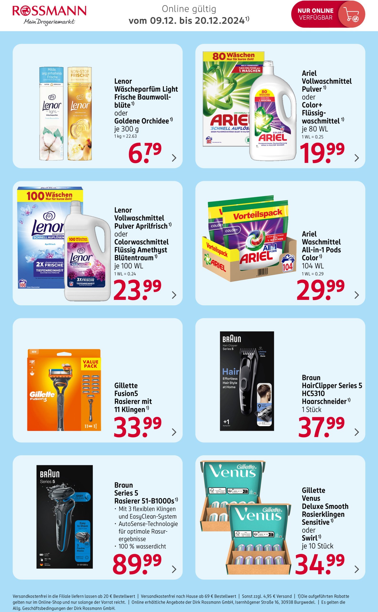 rossmann - ROSSMANN - Online exklusiven-Prospekt gültig von 16.12. bis 27.12. - page: 8