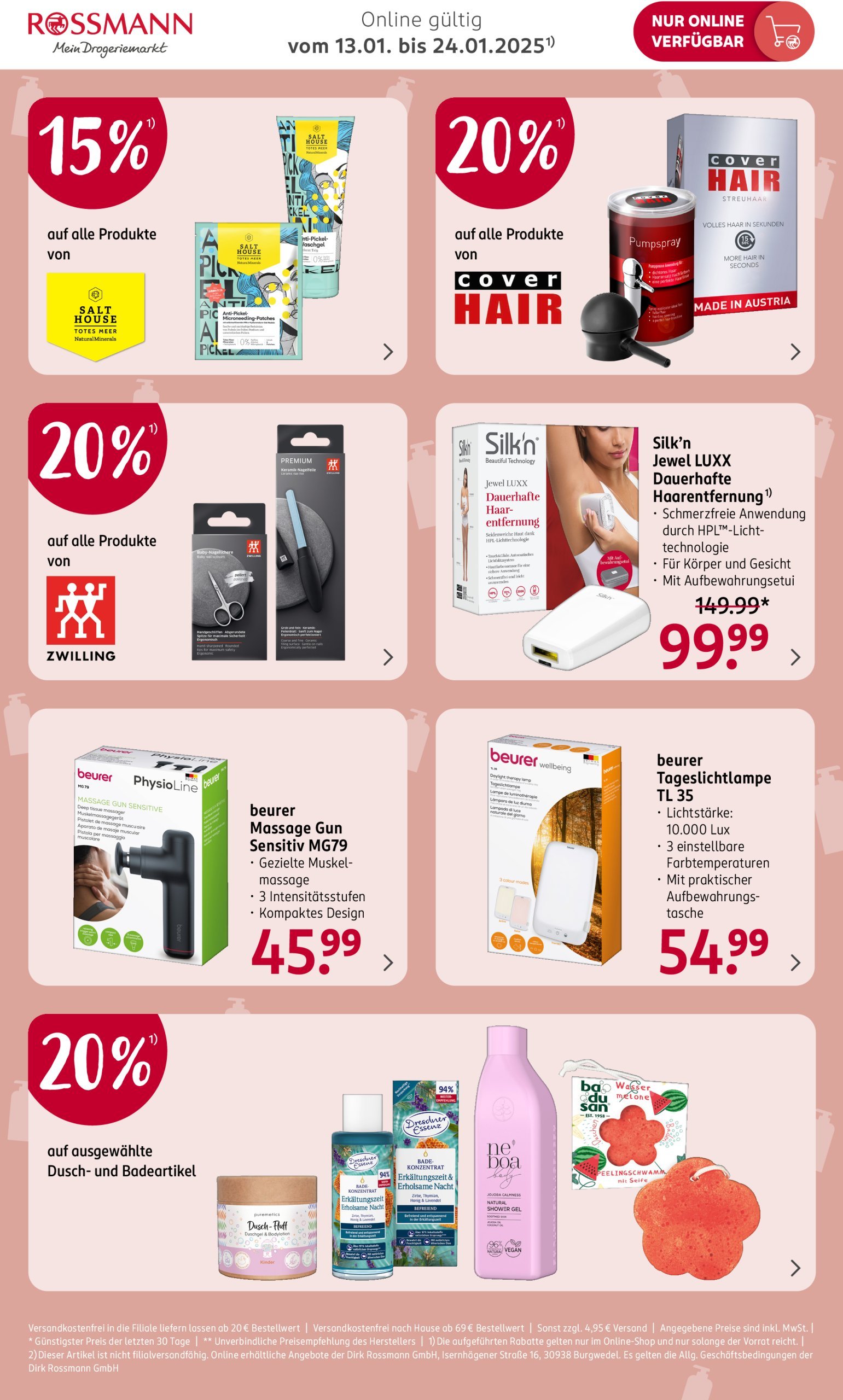 rossmann - ROSSMANN - Online Angebote-Prospekt gültig von 13.01. bis 24.01. - page: 3