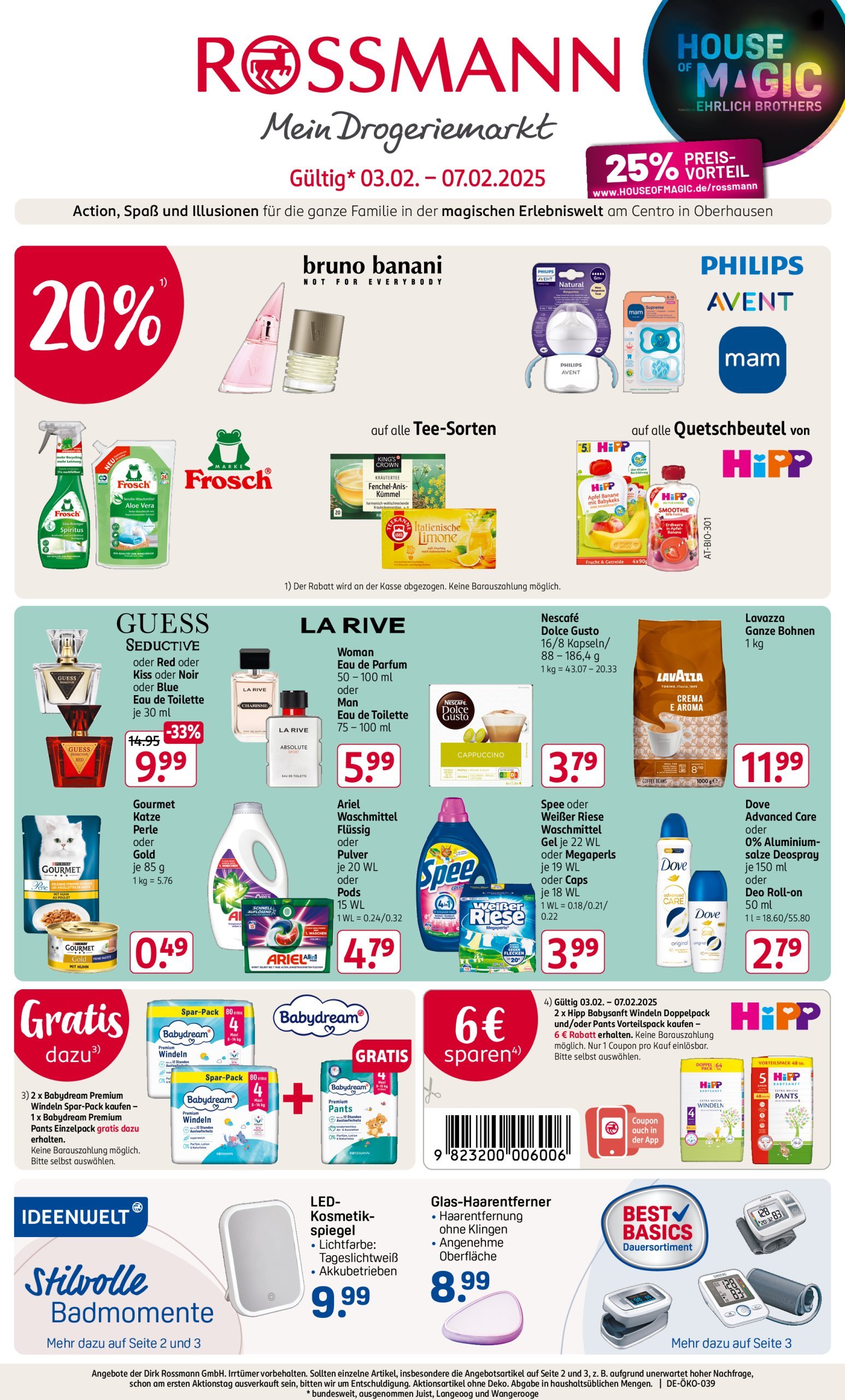 rossmann - ROSSMANN-Prospekt gültig von 03.02. bis 07.02.