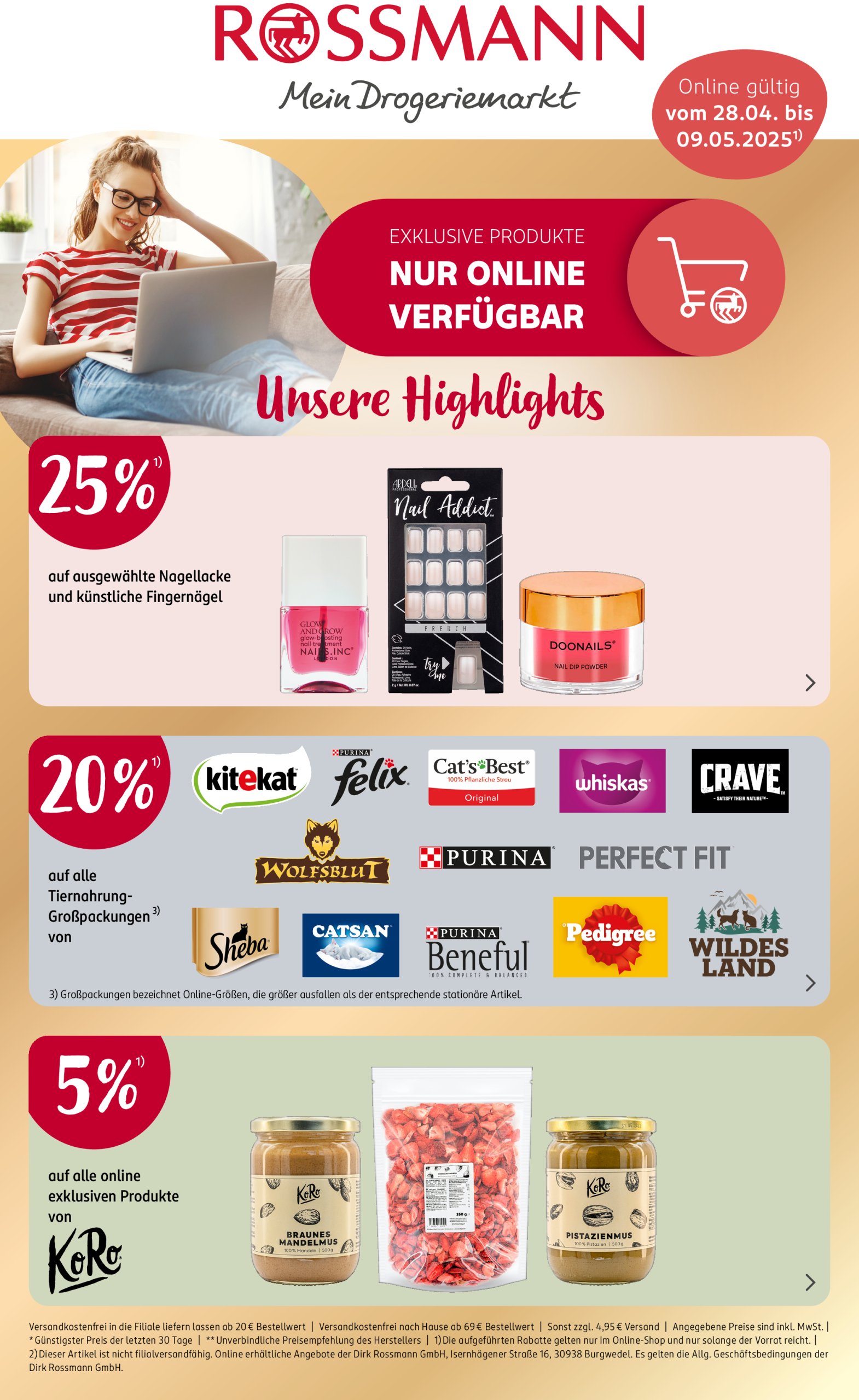 rossmann - ROSSMANN-Prospekt gültig von 28.04. bis 09.05.