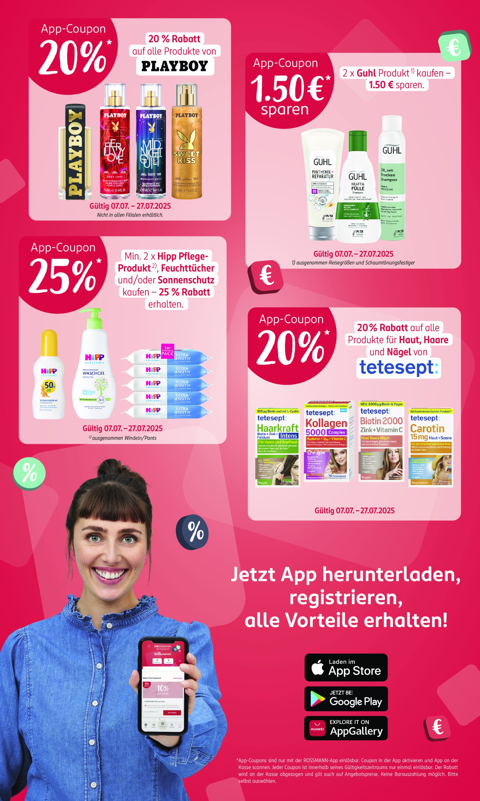 rossmann - ROSSMANN - App-Coupon-Prospekt gültig vom 07.07. bis 27.07. - page: 3