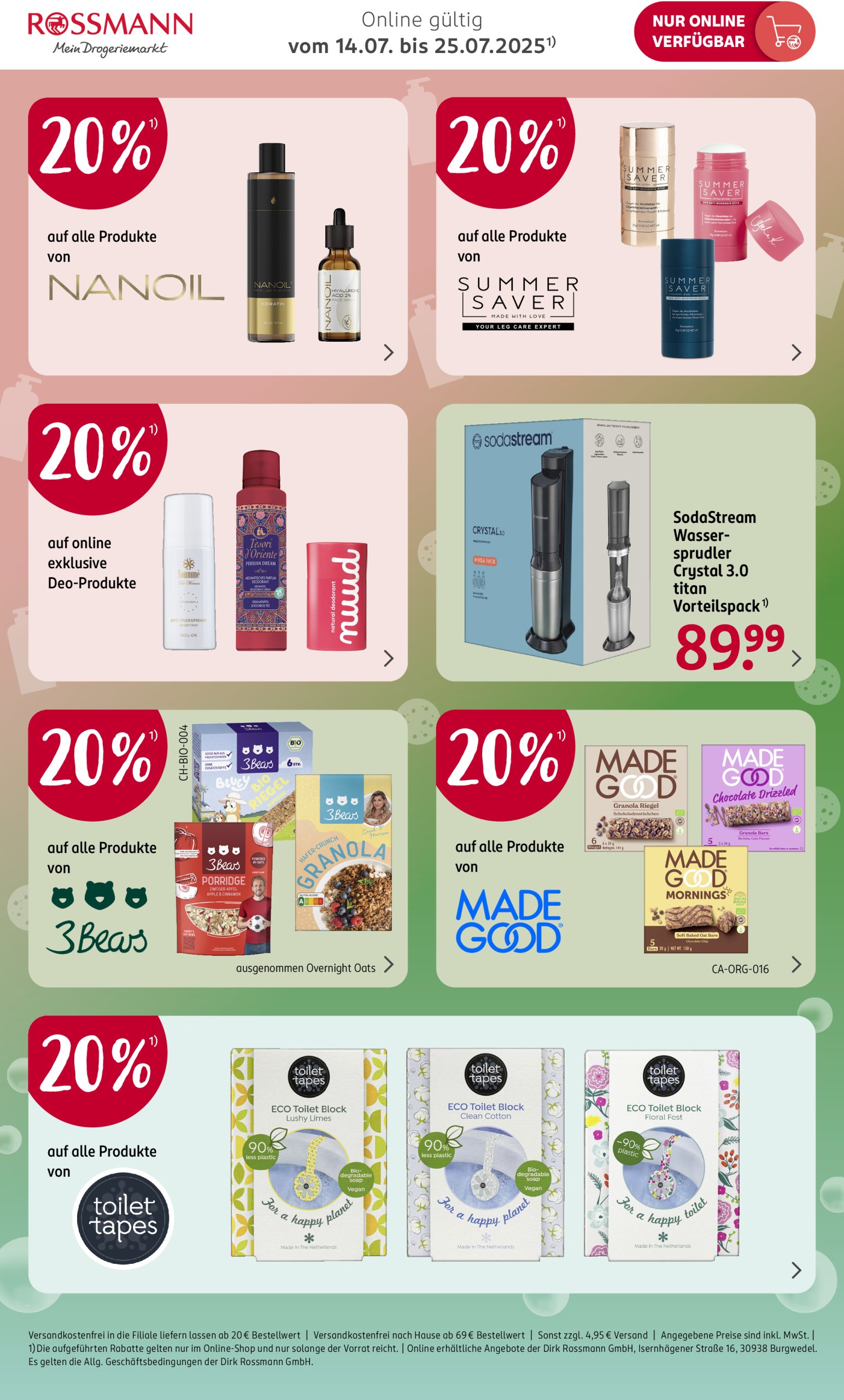 rossmann - ROSSMANN - Online Angebote-Prospekt gültig vom 14.07. bis 25.07. - page: 4