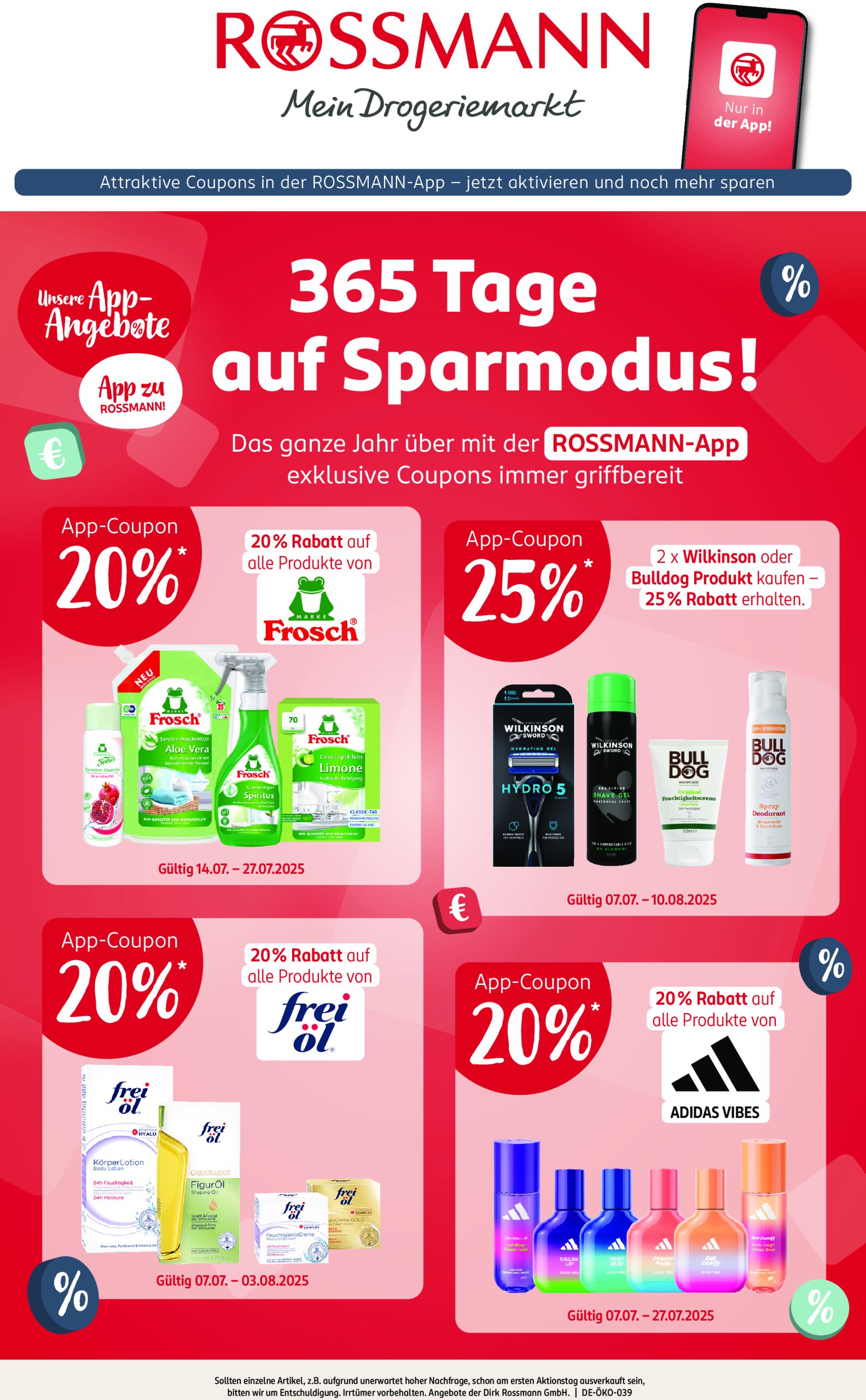 rossmann - ROSSMANN - App-Angebote-Prospekt gültig vom 07.07. bis 10.08.