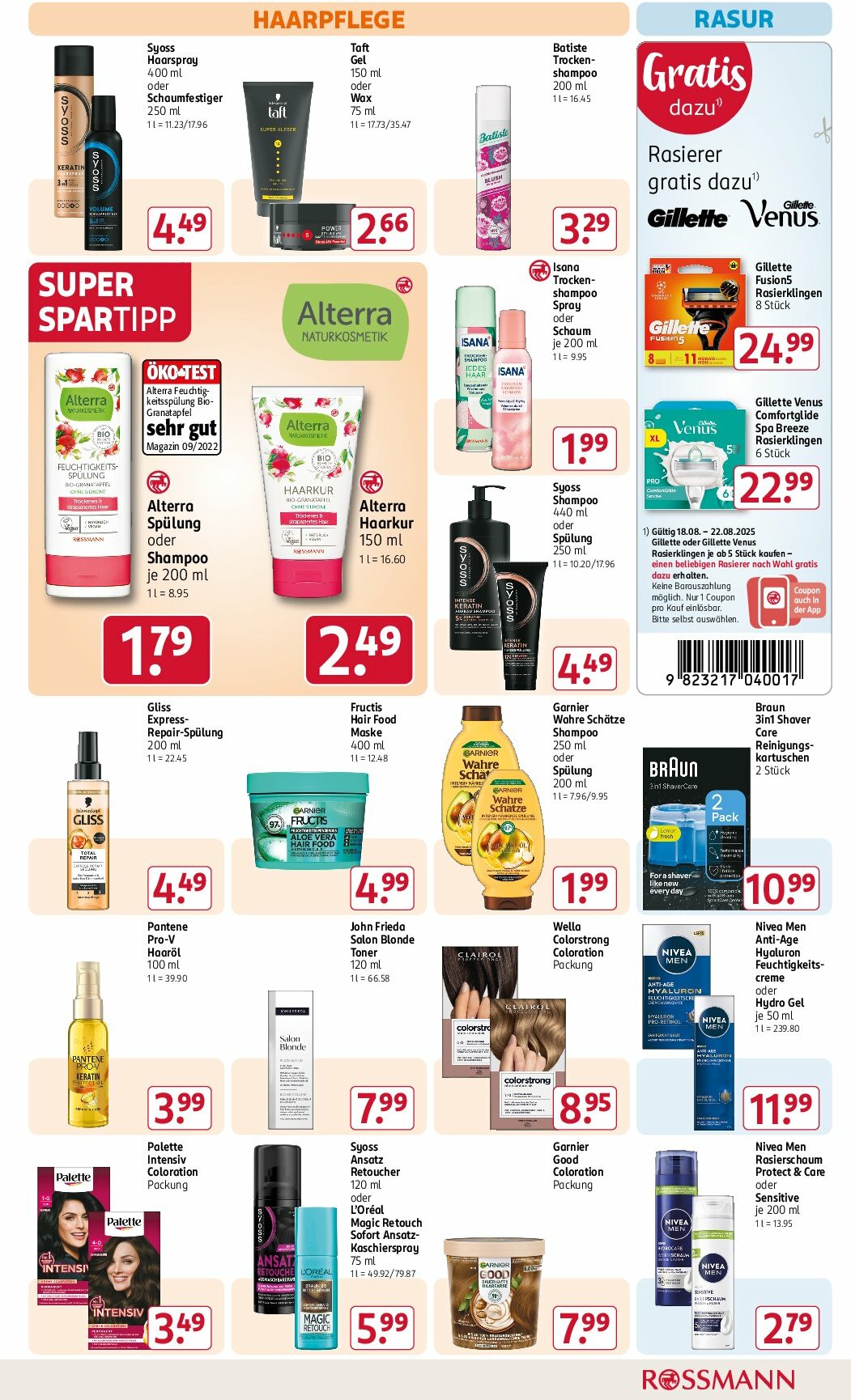rossmann - ROSSMANN-Prospekt gültig vom 18.08. bis 22.08. - page: 7