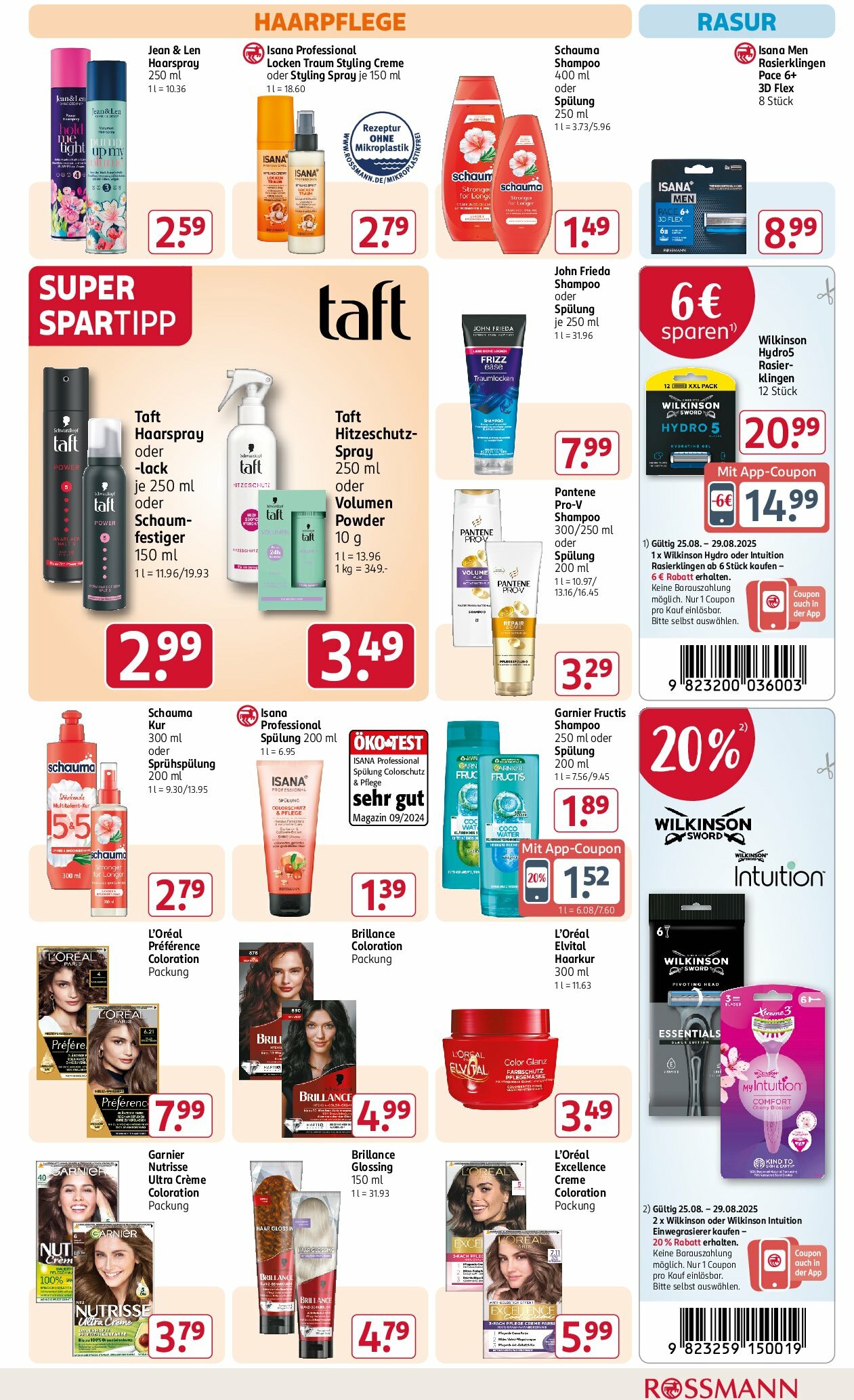 rossmann - ROSSMANN-Prospekt gültig vom 25.08. bis 29.08. - page: 7