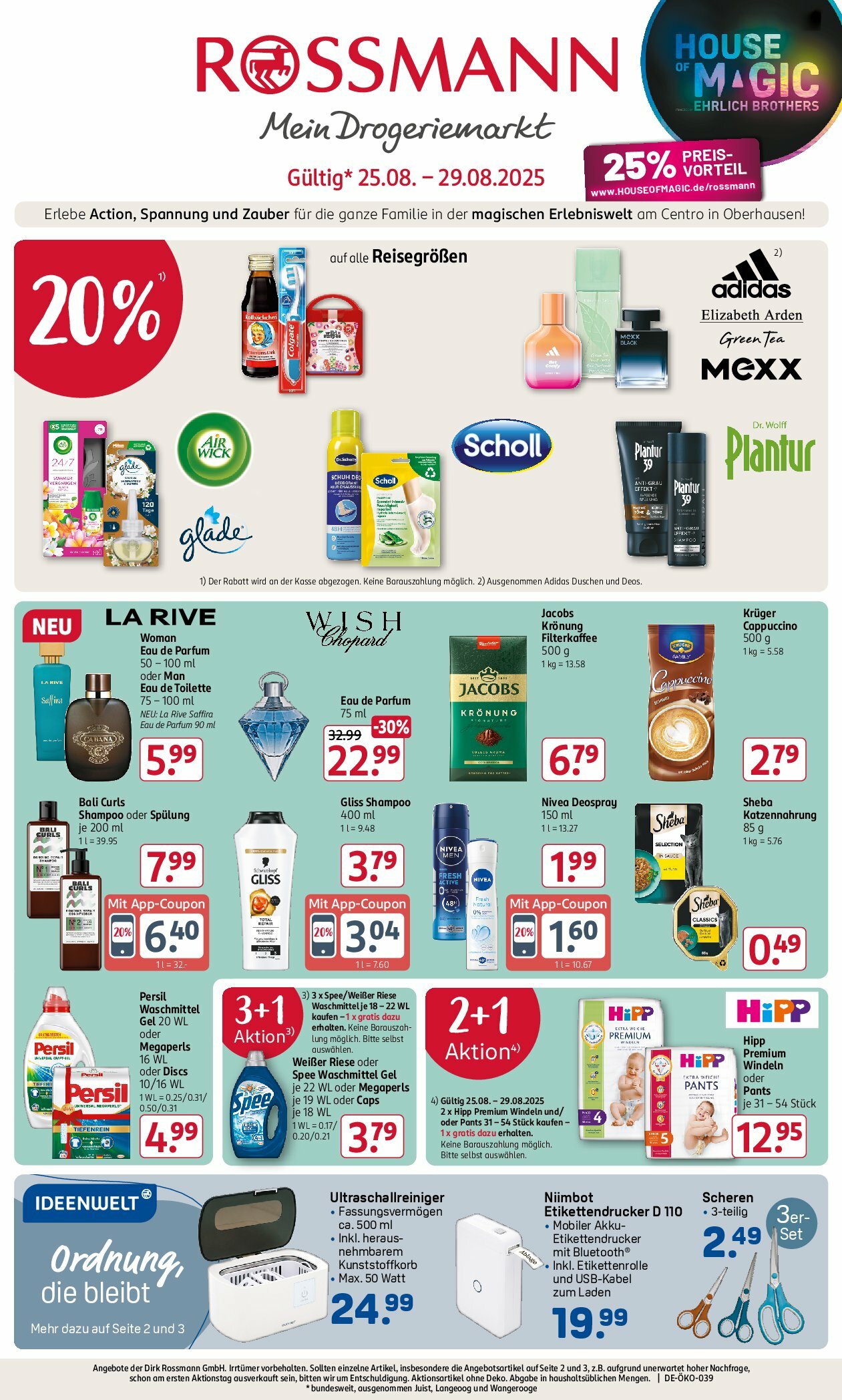 rossmann - ROSSMANN-Prospekt gültig vom 25.08. bis 29.08. - page: 1