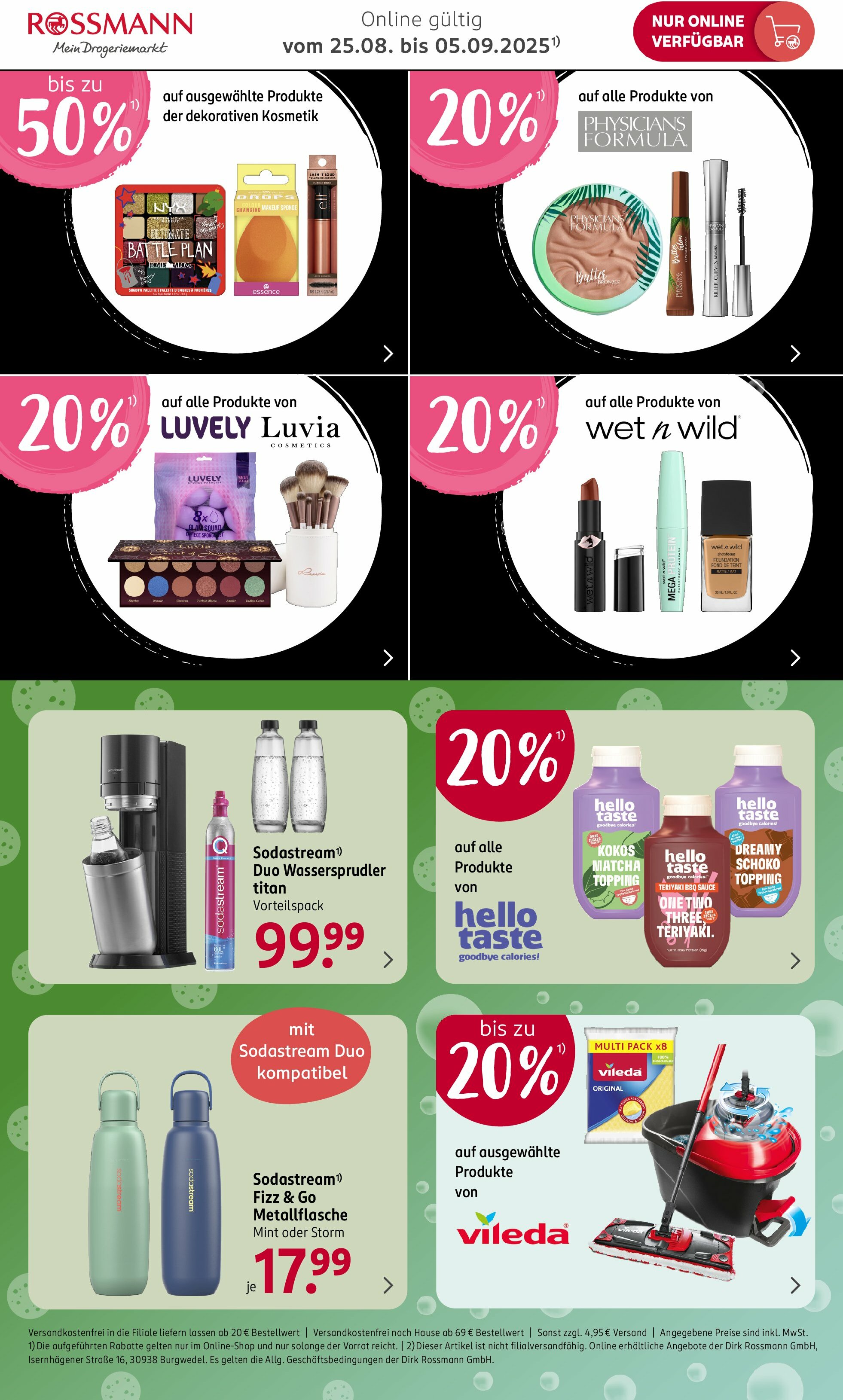 rossmann - ROSSMANN - Online Angebote-Prospekt gültig vom 25.08. bis 05.09. - page: 3