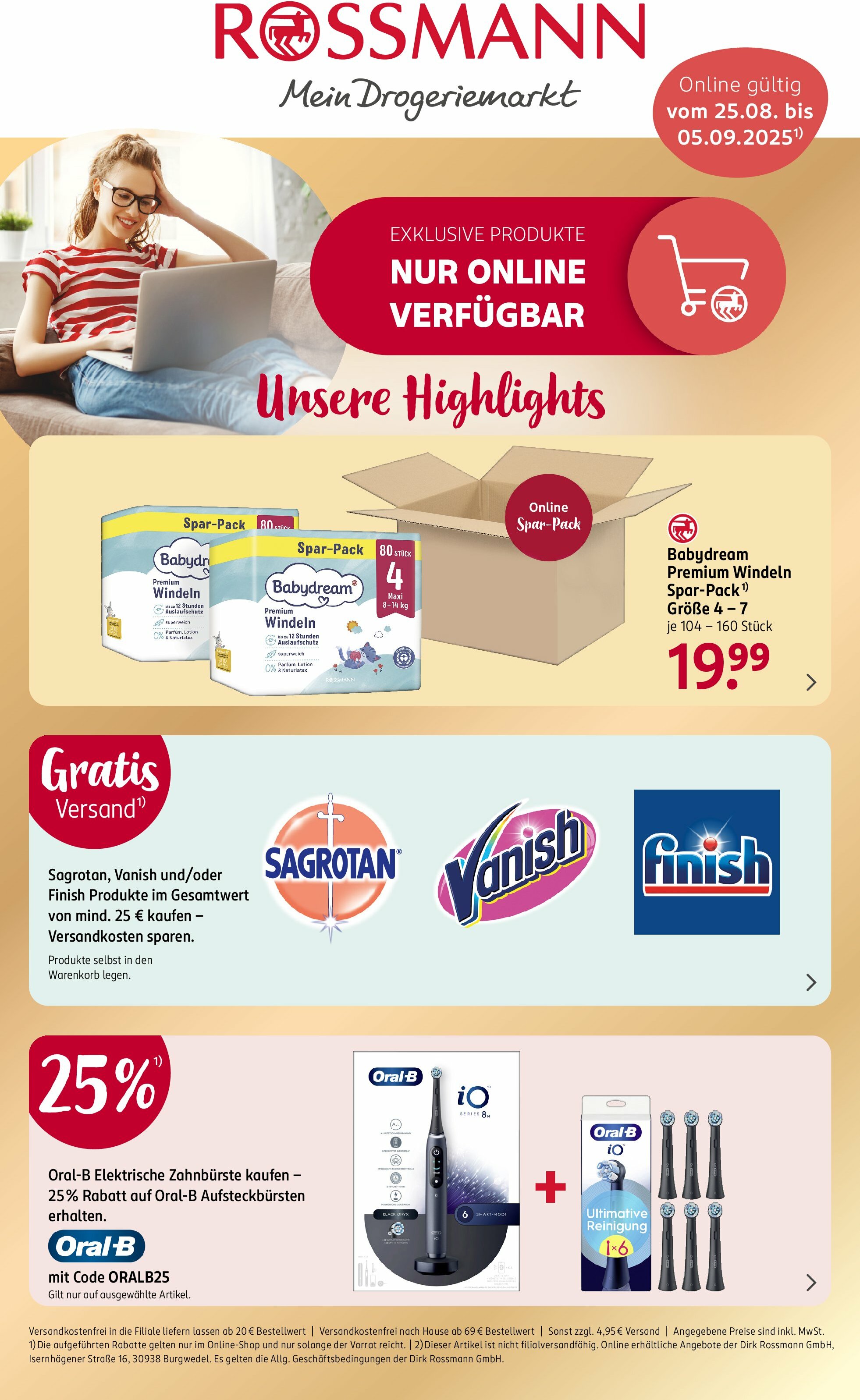 rossmann - ROSSMANN - Online Angebote-Prospekt gültig vom 25.08. bis 05.09.