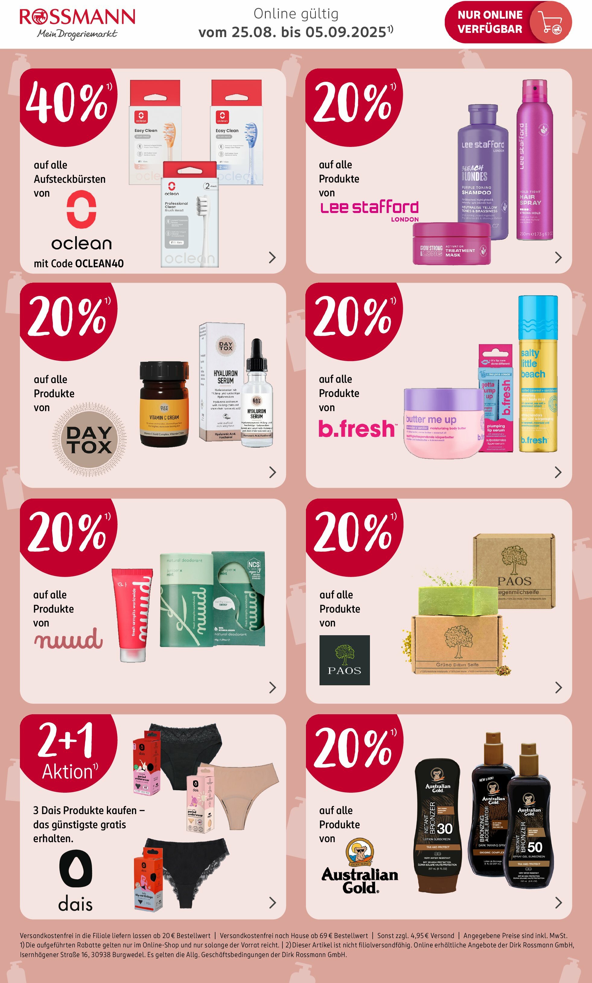 rossmann - ROSSMANN - Online Angebote-Prospekt gültig vom 25.08. bis 05.09. - page: 2