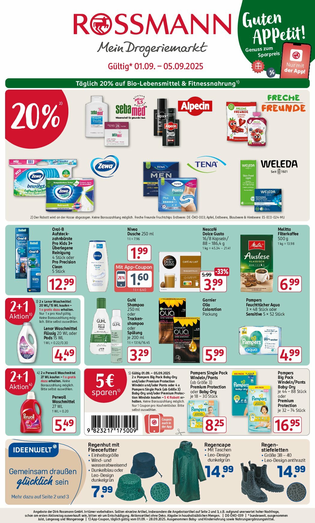 rossmann - ROSSMANN-Prospekt gültig vom 01.09. bis 05.09.