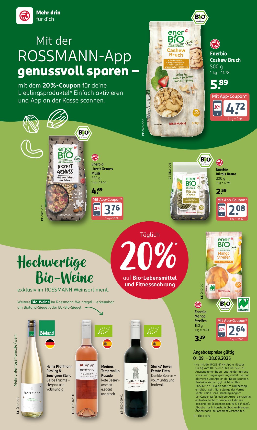 rossmann - ROSSMANN - Guten Appetit-Prospekt gültig vom 01.09. bis 28.09. - page: 3