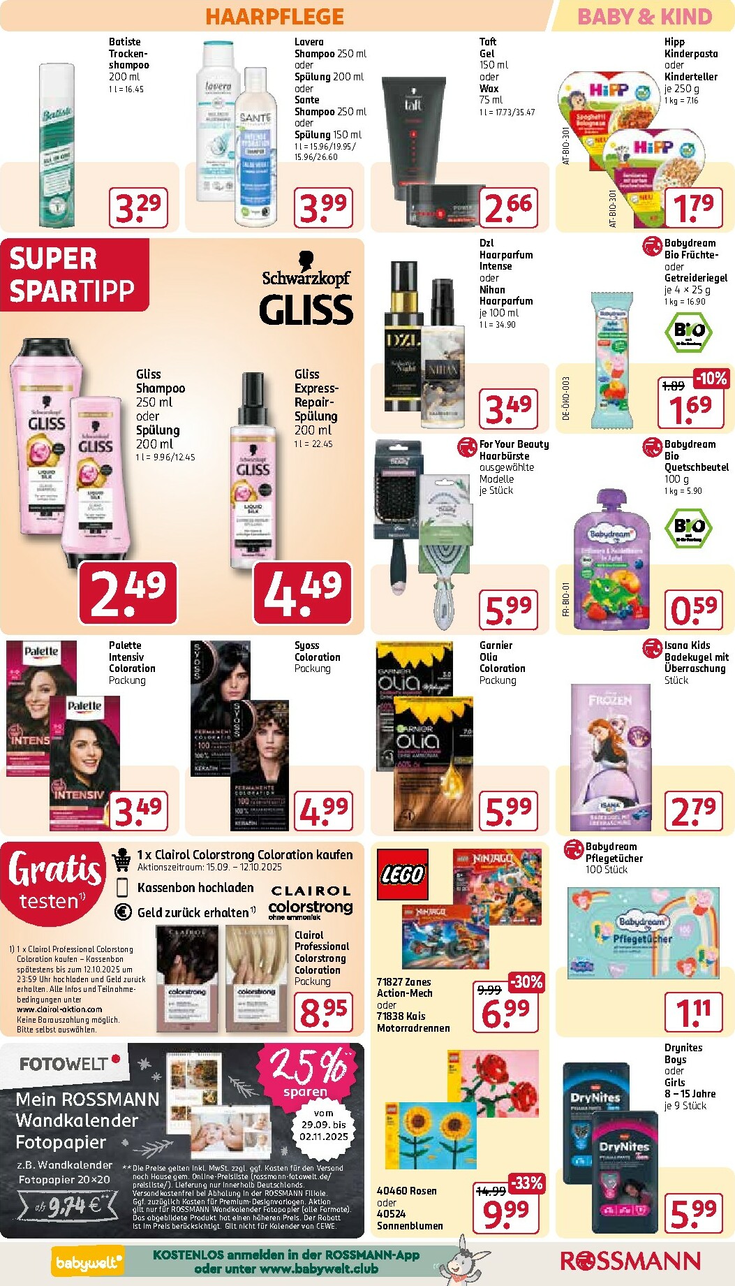 rossmann - ROSSMANN-Prospekt gültig vom 29.09. bis 02.10. - page: 9