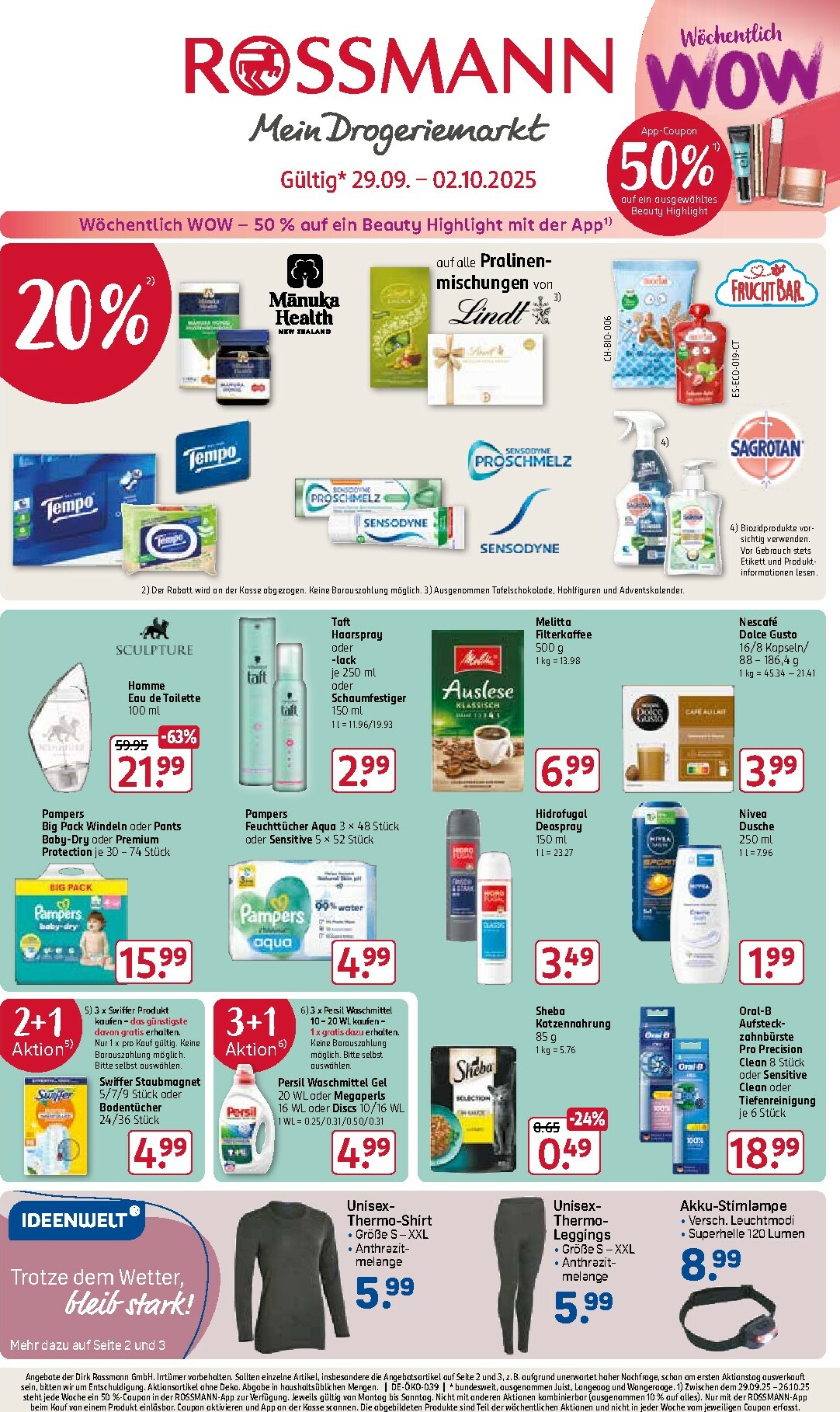 rossmann - ROSSMANN-Prospekt gültig vom 29.09. bis 02.10.