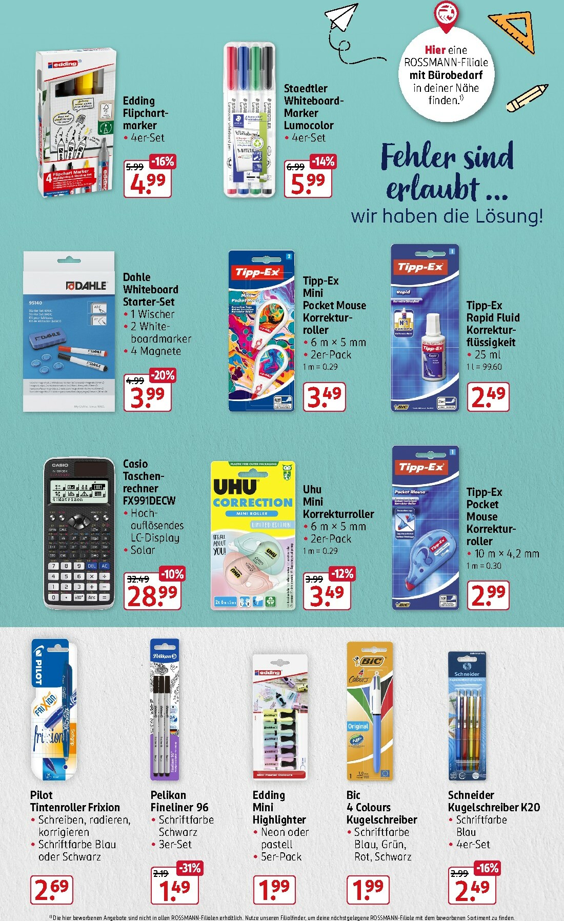rossmann - ROSSMANN - Semester Aktion-Prospekt gültig vom 06.10. bis 10.10. - page: 4