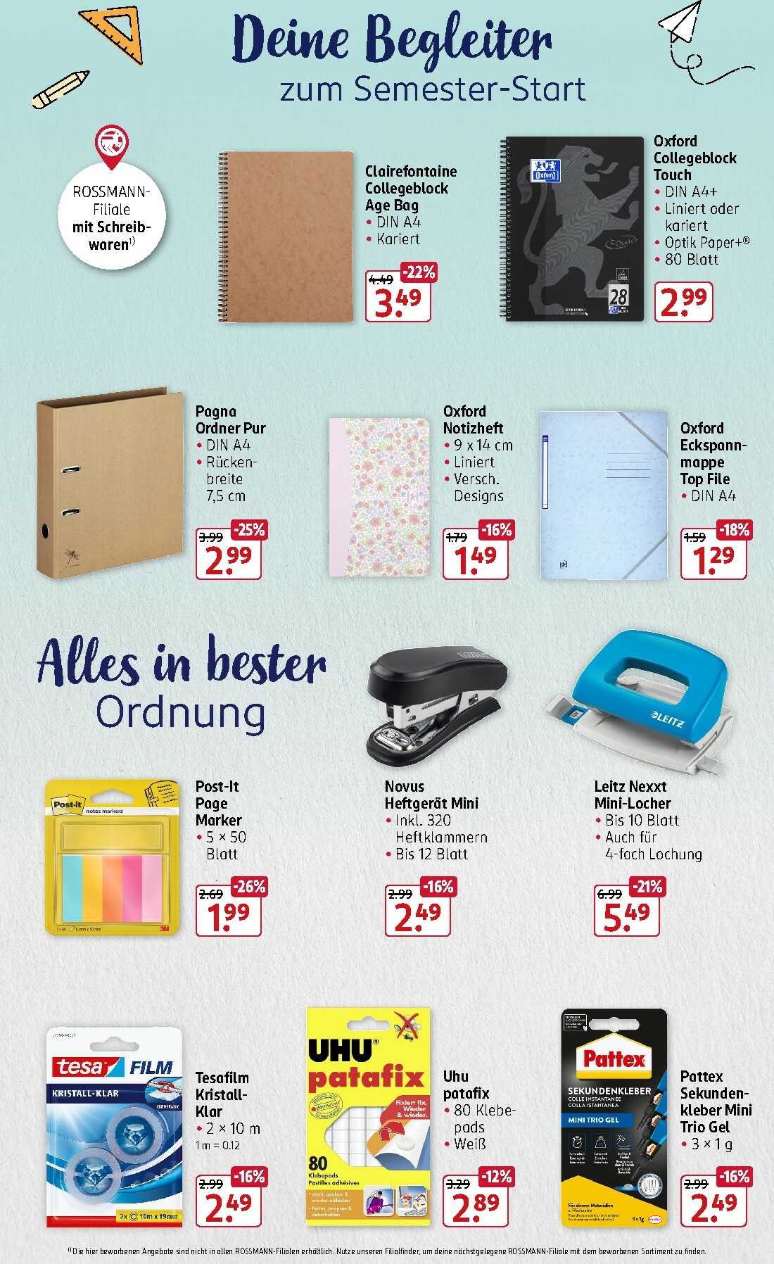 rossmann - ROSSMANN - Semester Aktion-Prospekt gültig vom 06.10. bis 10.10. - page: 3