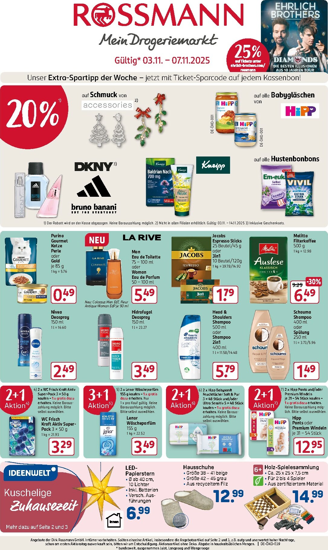 rossmann - ROSSMANN-Prospekt gültig vom 03.11. bis 07.11. - page: 1