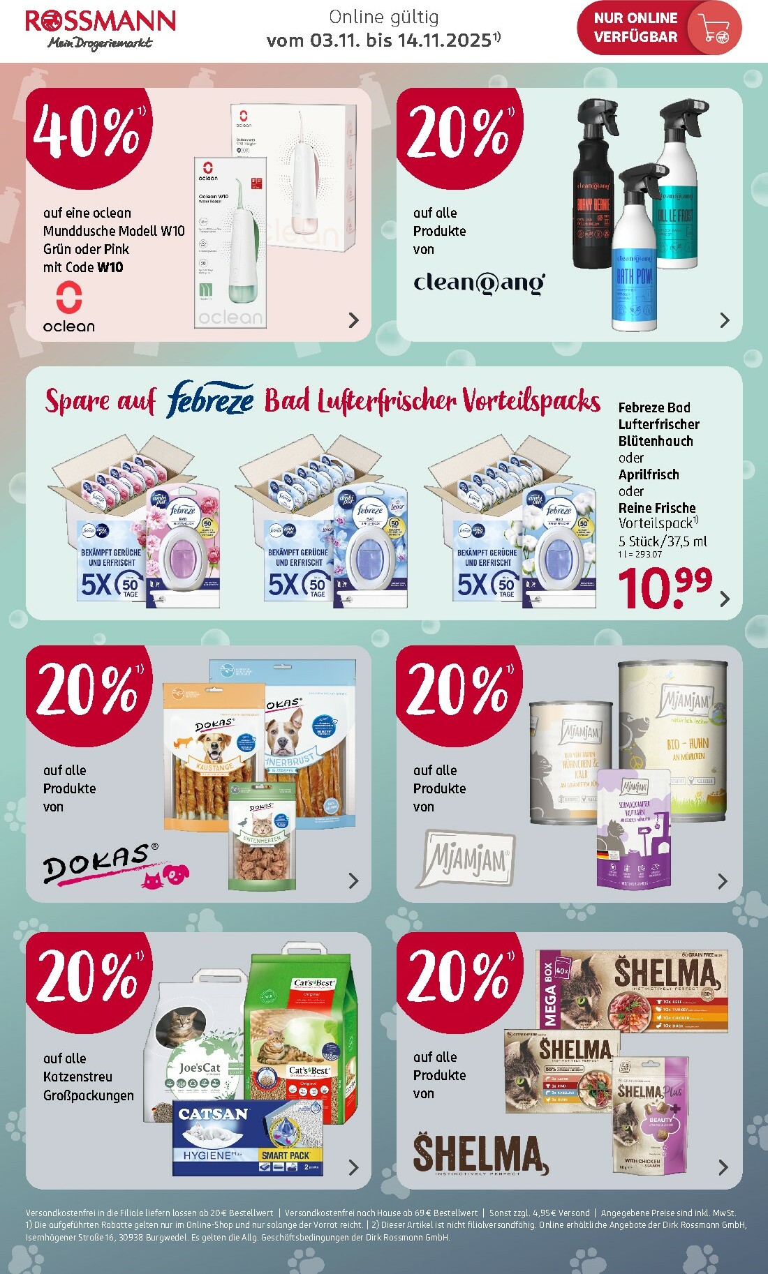 rossmann - ROSSMANN - Online Angebote-Prospekt gültig vom 03.11. bis 14.11. - page: 3