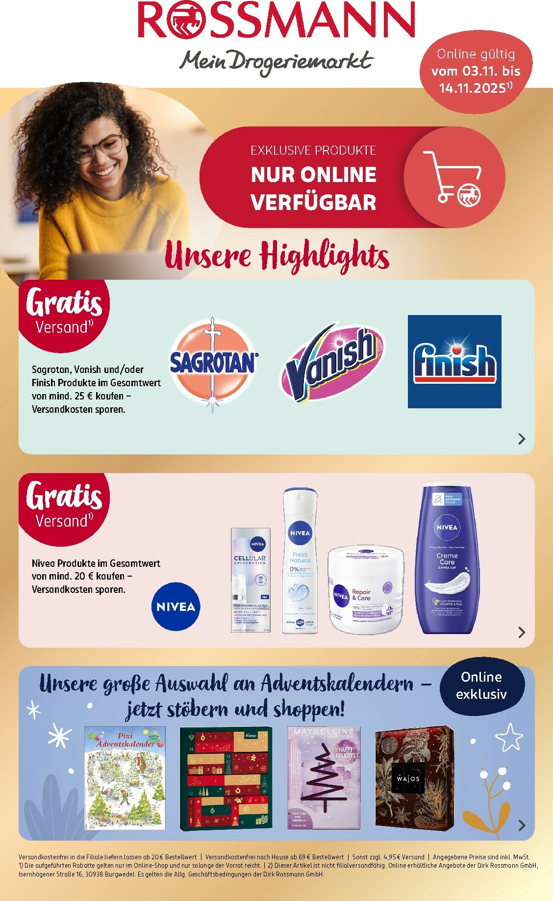rossmann - ROSSMANN - Online Angebote-Prospekt gültig vom 03.11. bis 14.11.