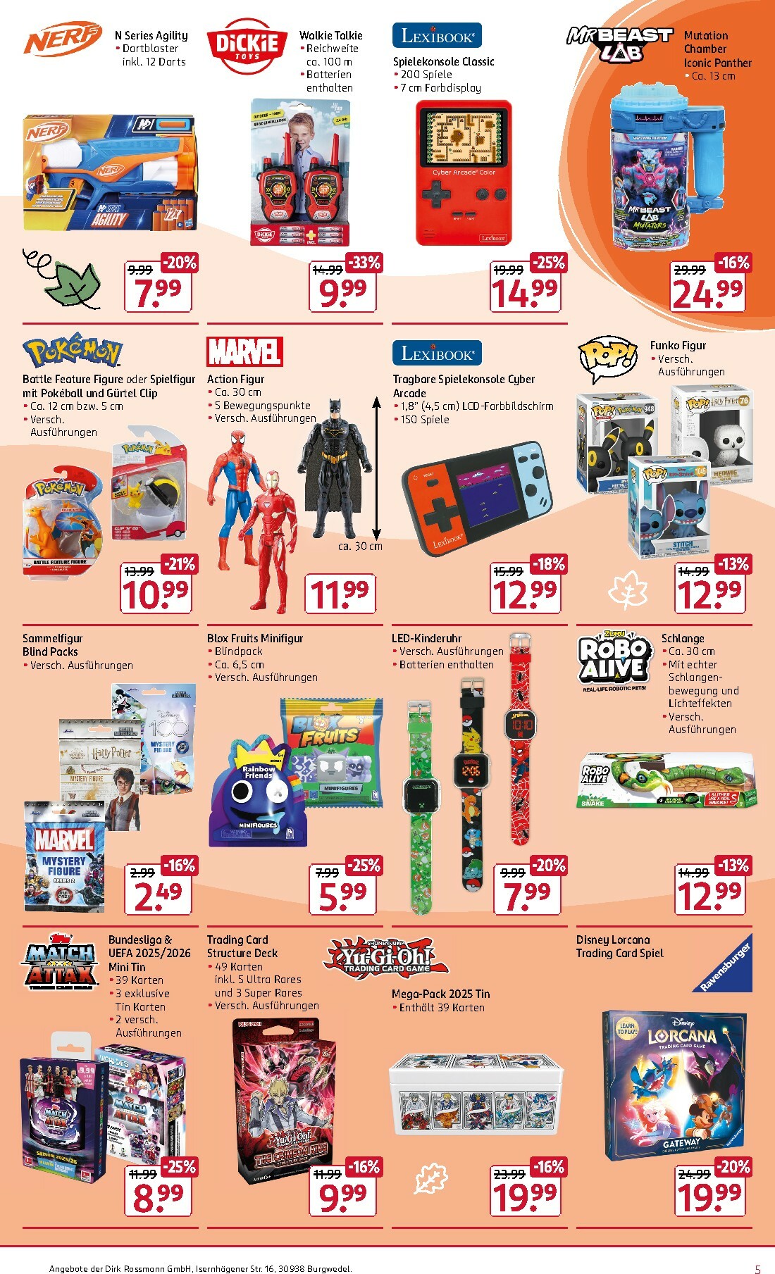 rossmann - ROSSMANN - Spiel und Spass Aktion-Prospekt gültig vom 03.11. bis 14.11. - page: 5