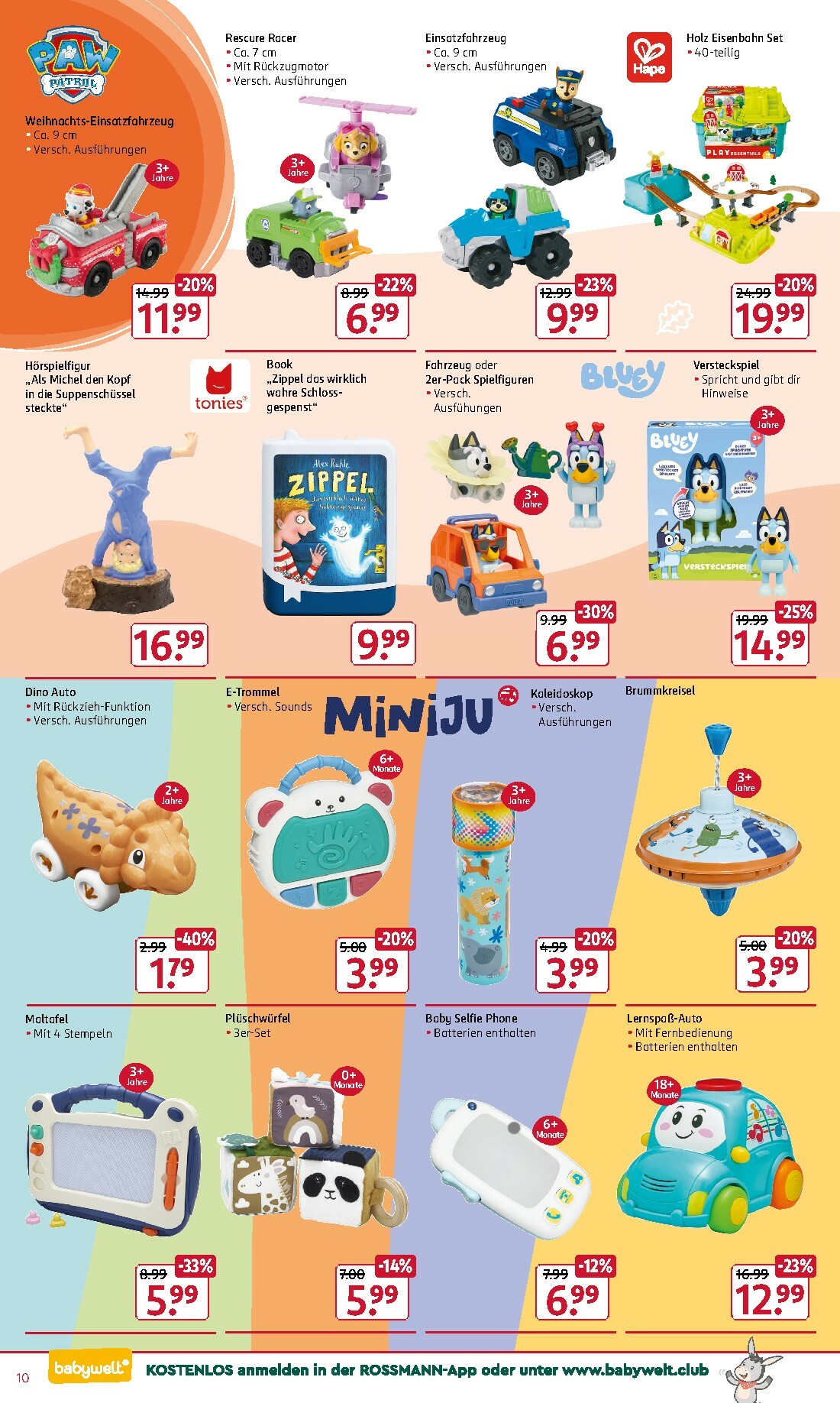 rossmann - ROSSMANN - Spiel und Spass Aktion-Prospekt gültig vom 03.11. bis 14.11. - page: 10