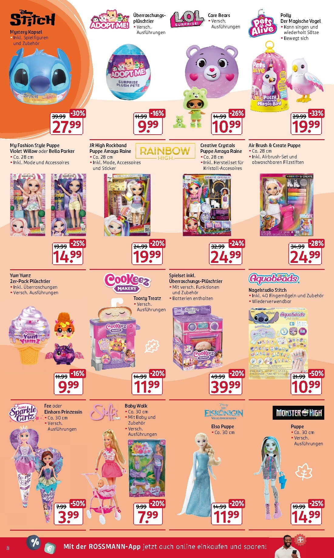 rossmann - ROSSMANN - Spiel und Spass Aktion-Prospekt gültig vom 03.11. bis 14.11. - page: 8