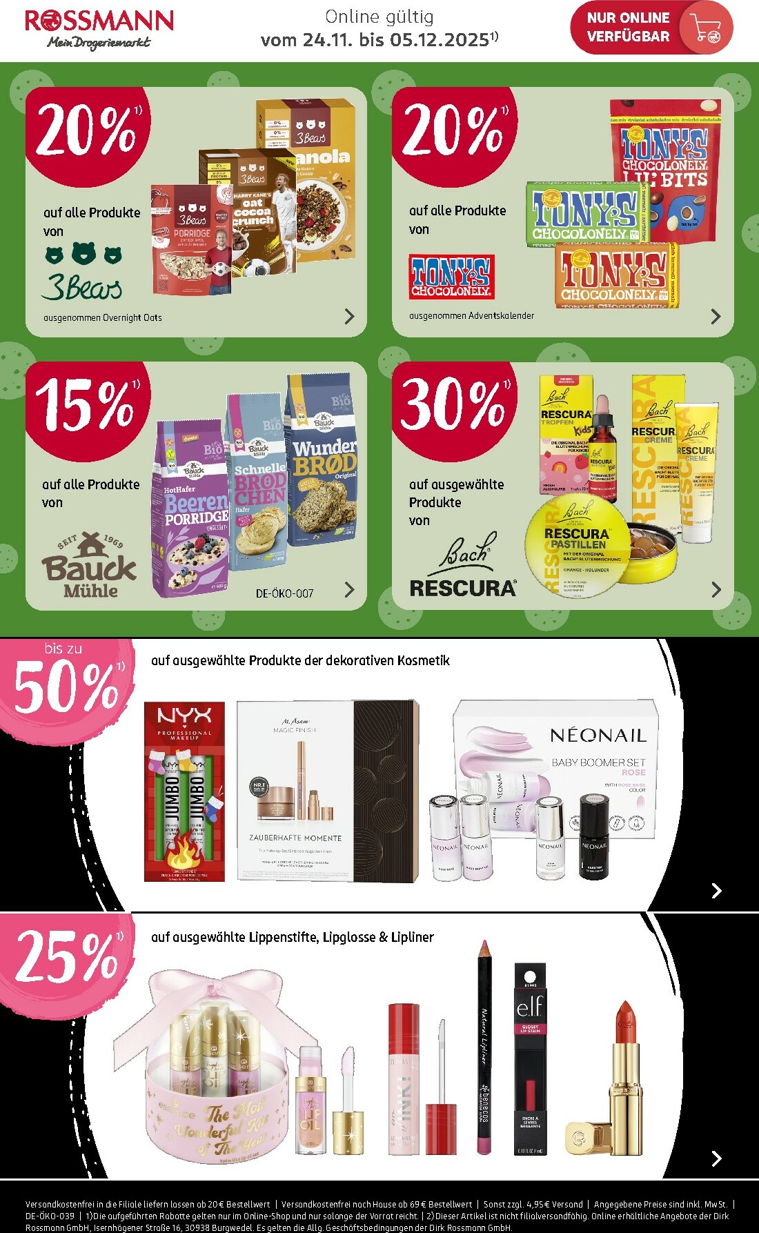 rossmann - ROSSMANN - Online Angebote-Prospekt gültig vom 24.11. bis 05.12. - page: 4