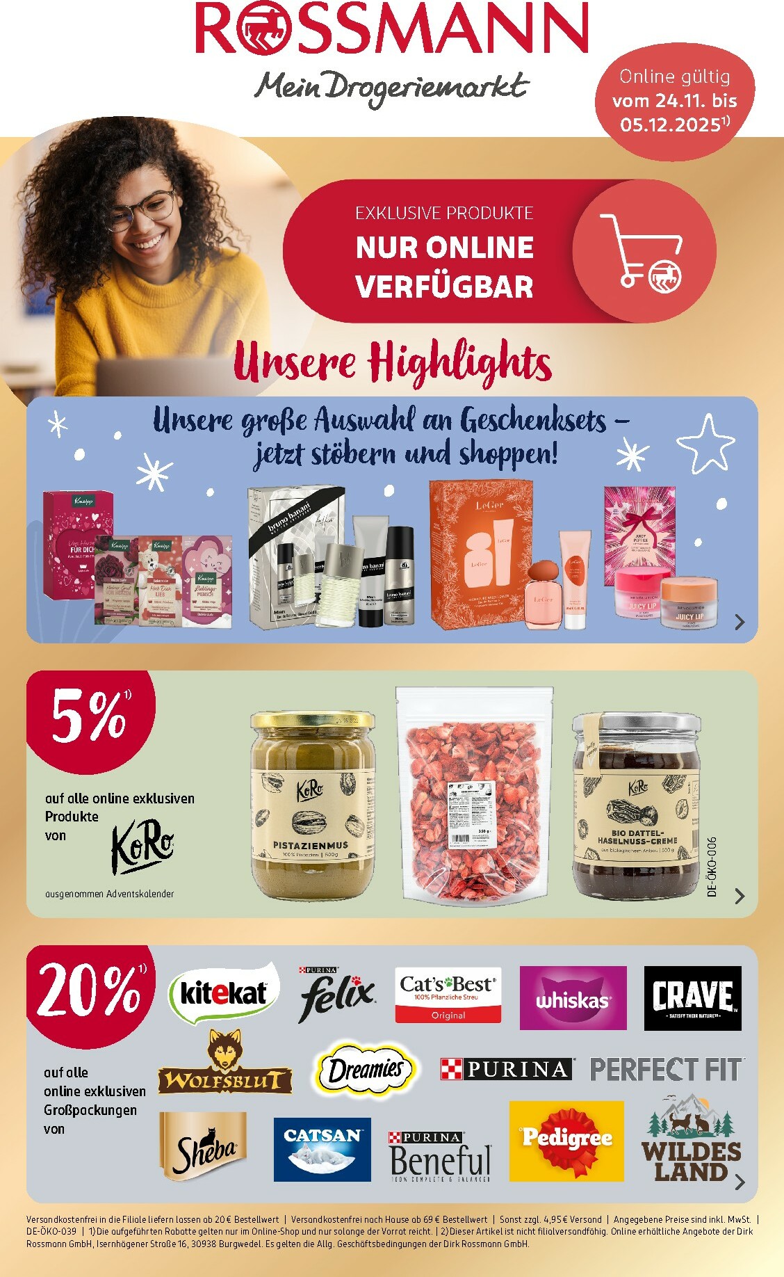 rossmann - ROSSMANN - Online Angebote-Prospekt gültig vom 24.11. bis 05.12.