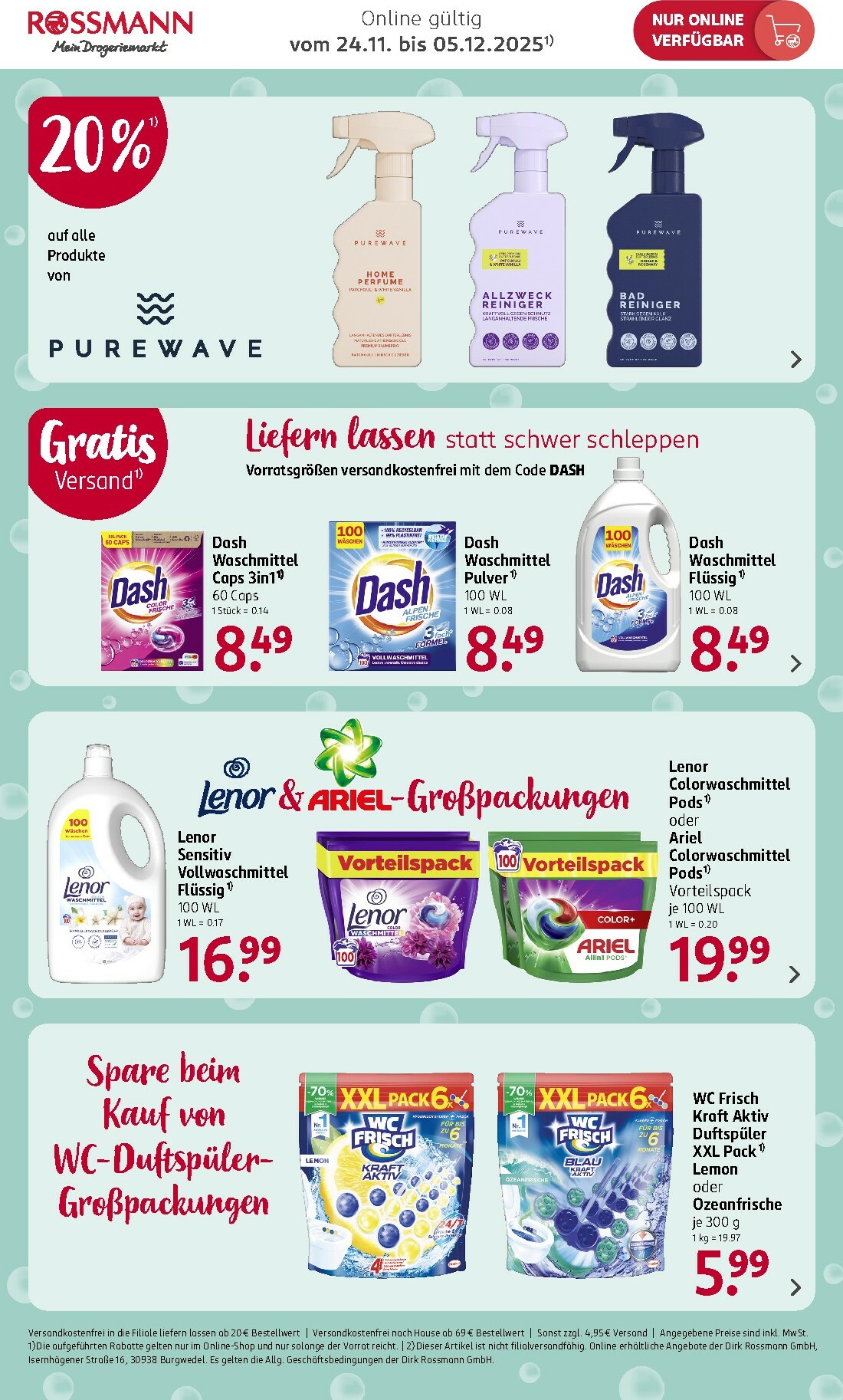 rossmann - ROSSMANN - Online Angebote-Prospekt gültig vom 24.11. bis 05.12. - page: 6