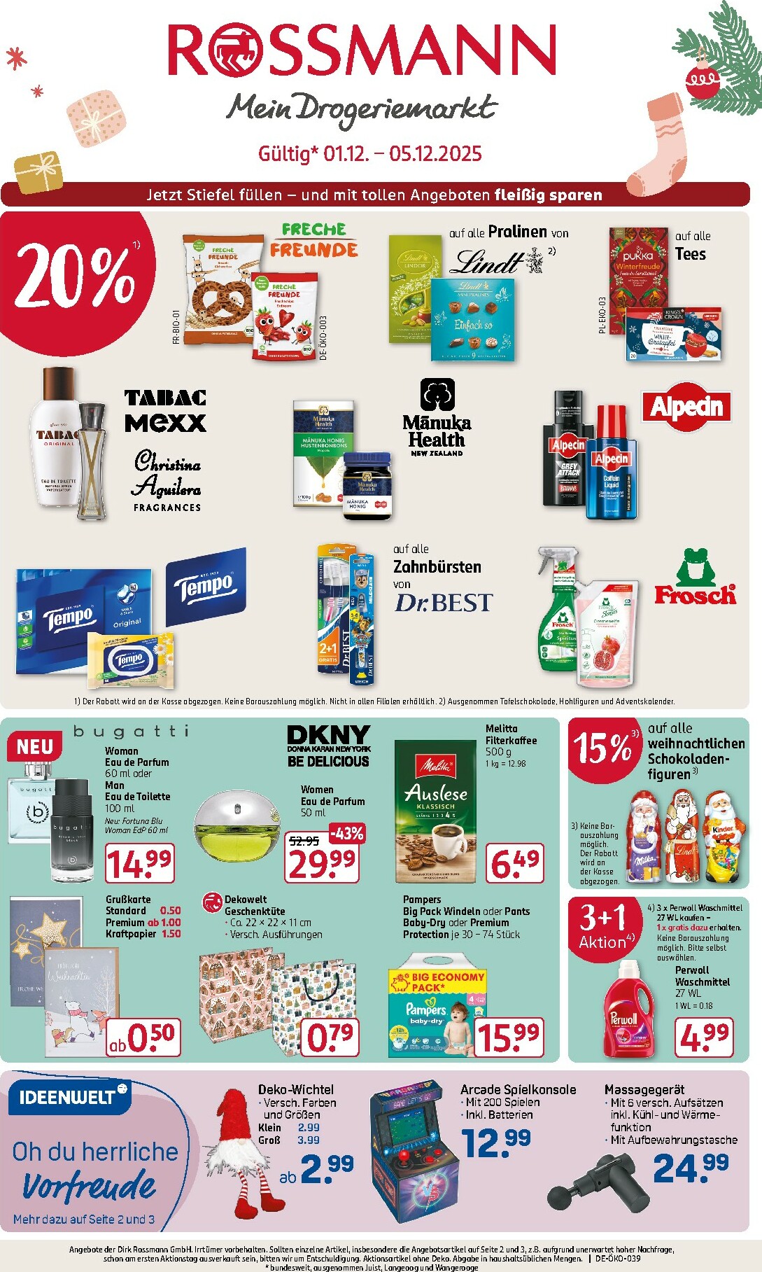 rossmann - ROSSMANN-Prospekt gültig vom 01.12. bis 05.12.