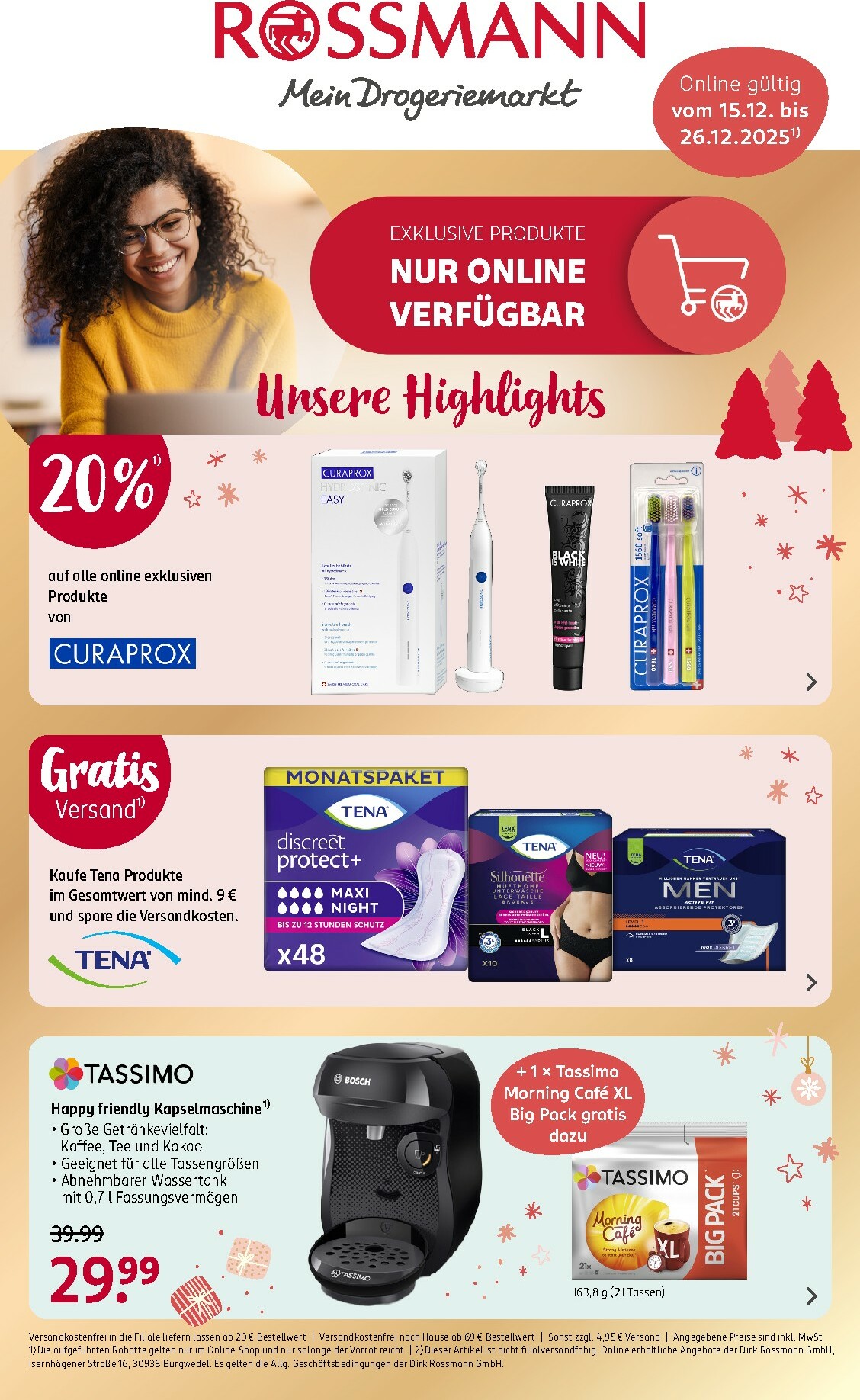rossmann - ROSSMANN - Online Angebote-Prospekt gültig vom 15.12. bis 26.12.